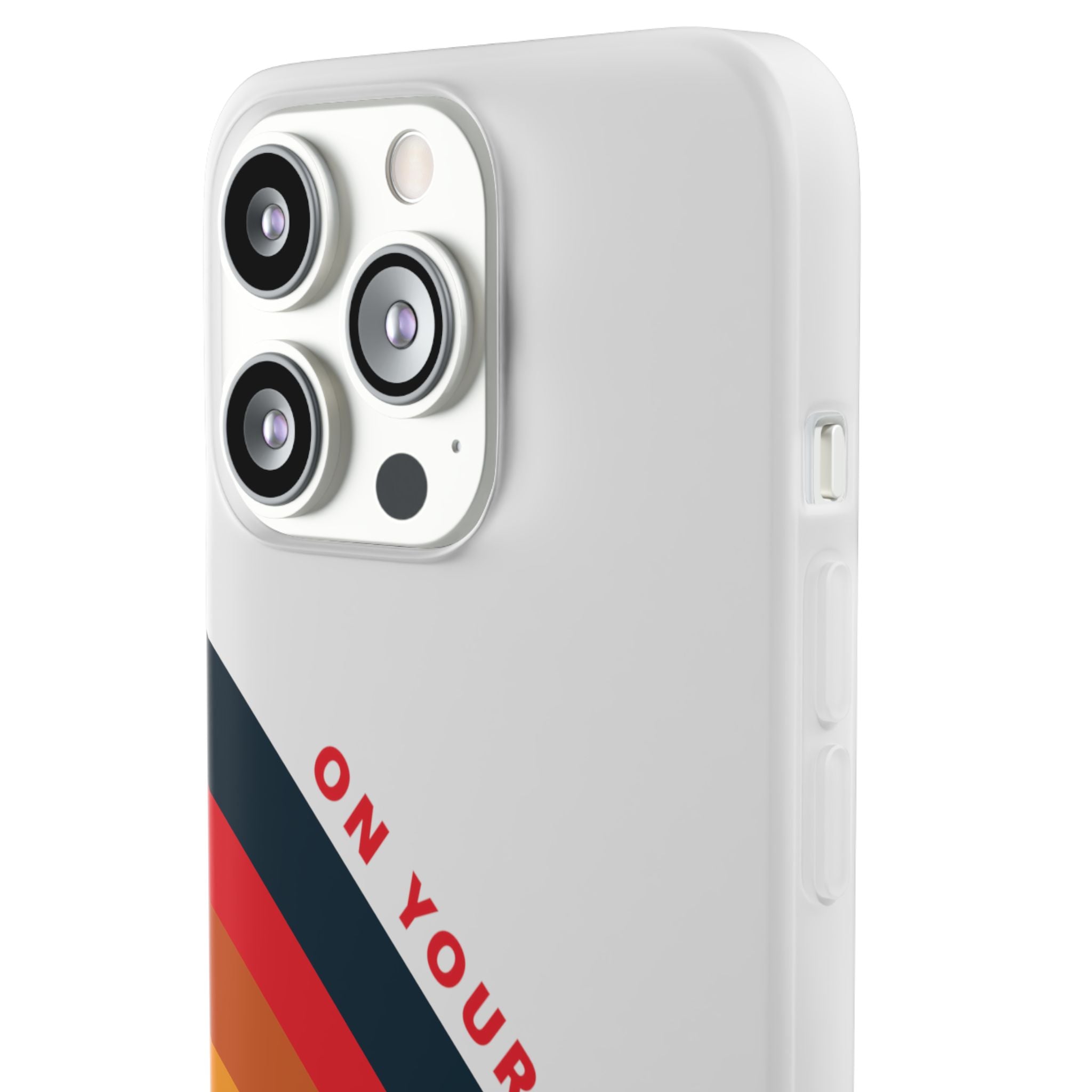 825 - On Your Mark Color Stripe Phone Case - iPhone and Samsung Galaxy