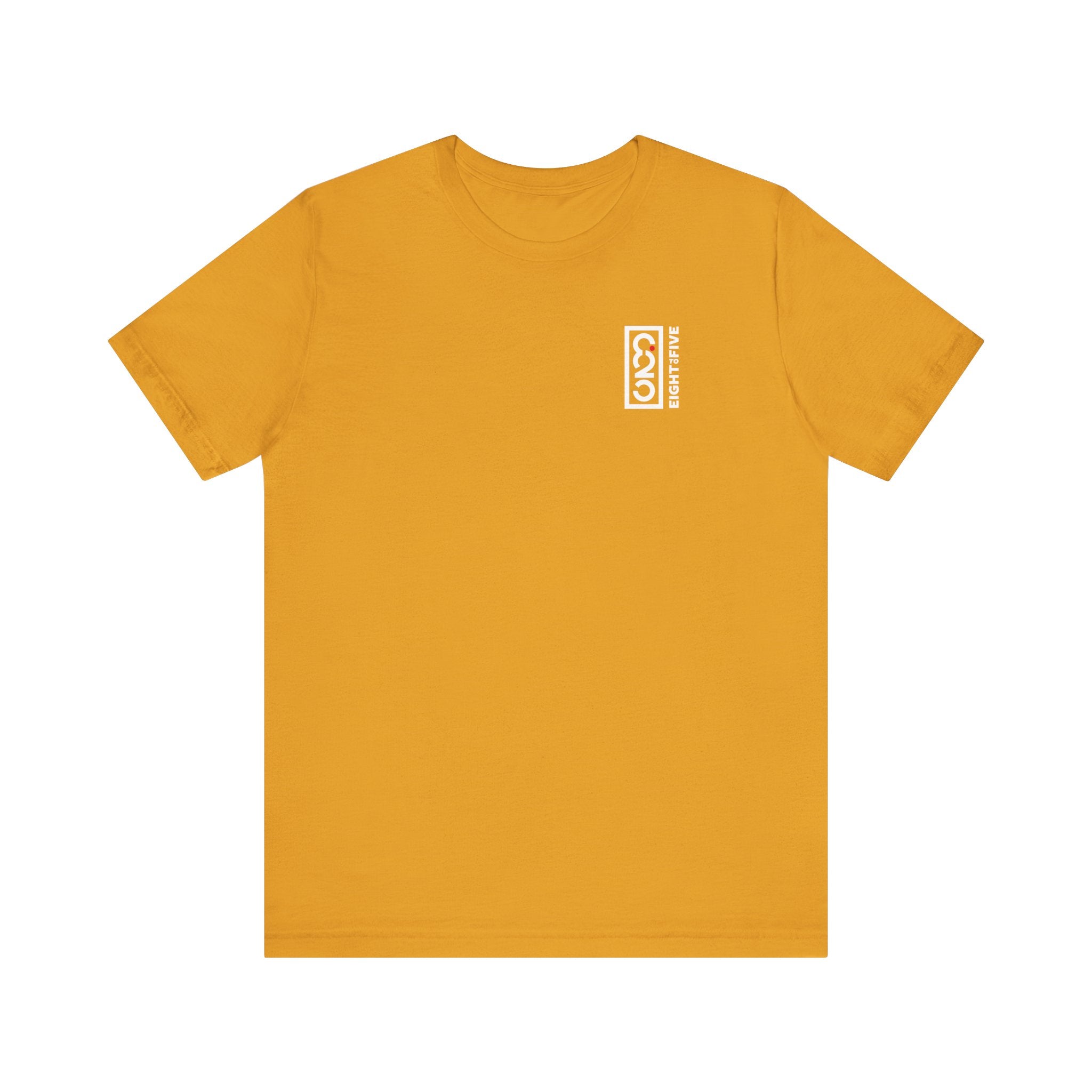 825 White Logo Red Dot Basic Tee Unisex