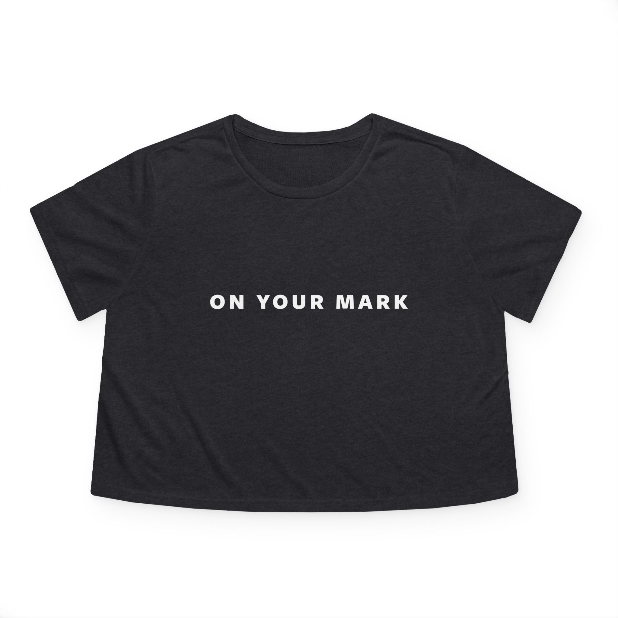 On Your Mark Cropped Tee
