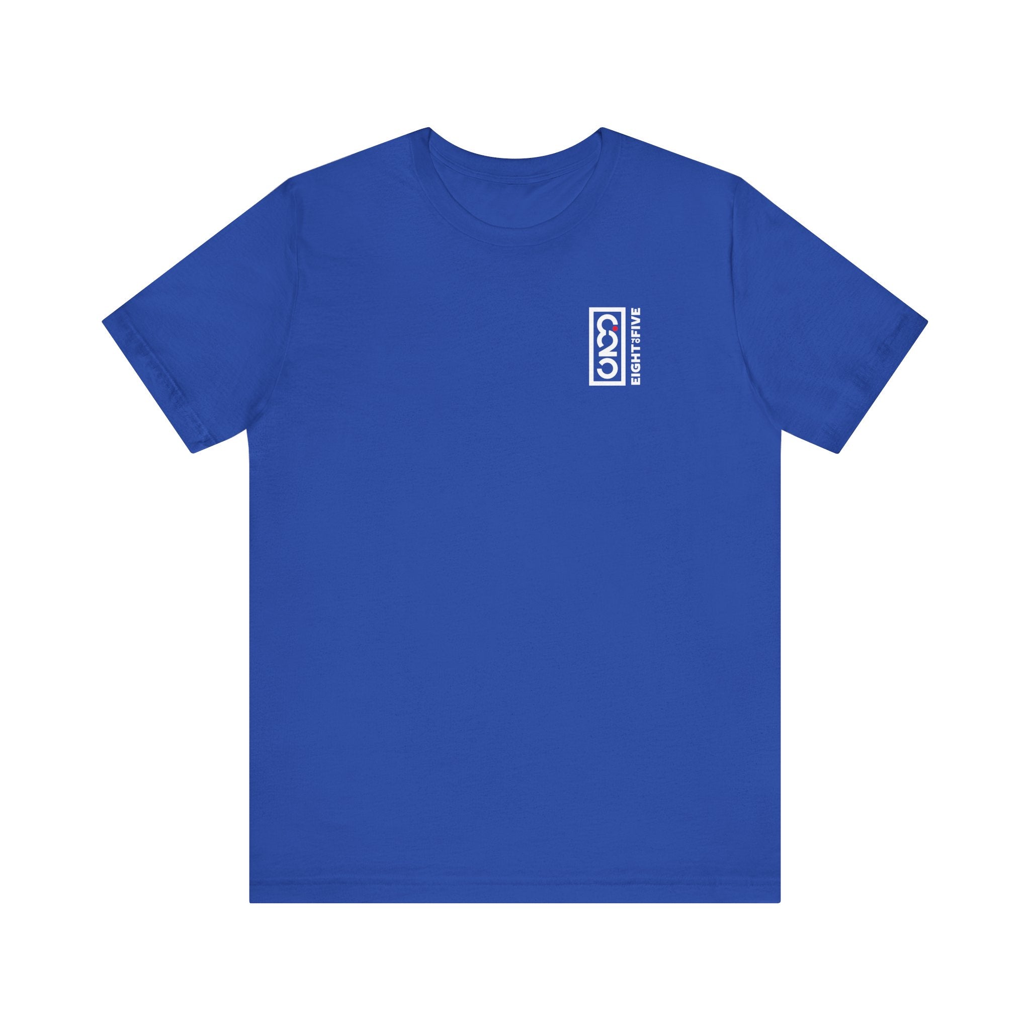 825 White Logo Red Dot Basic Tee Unisex