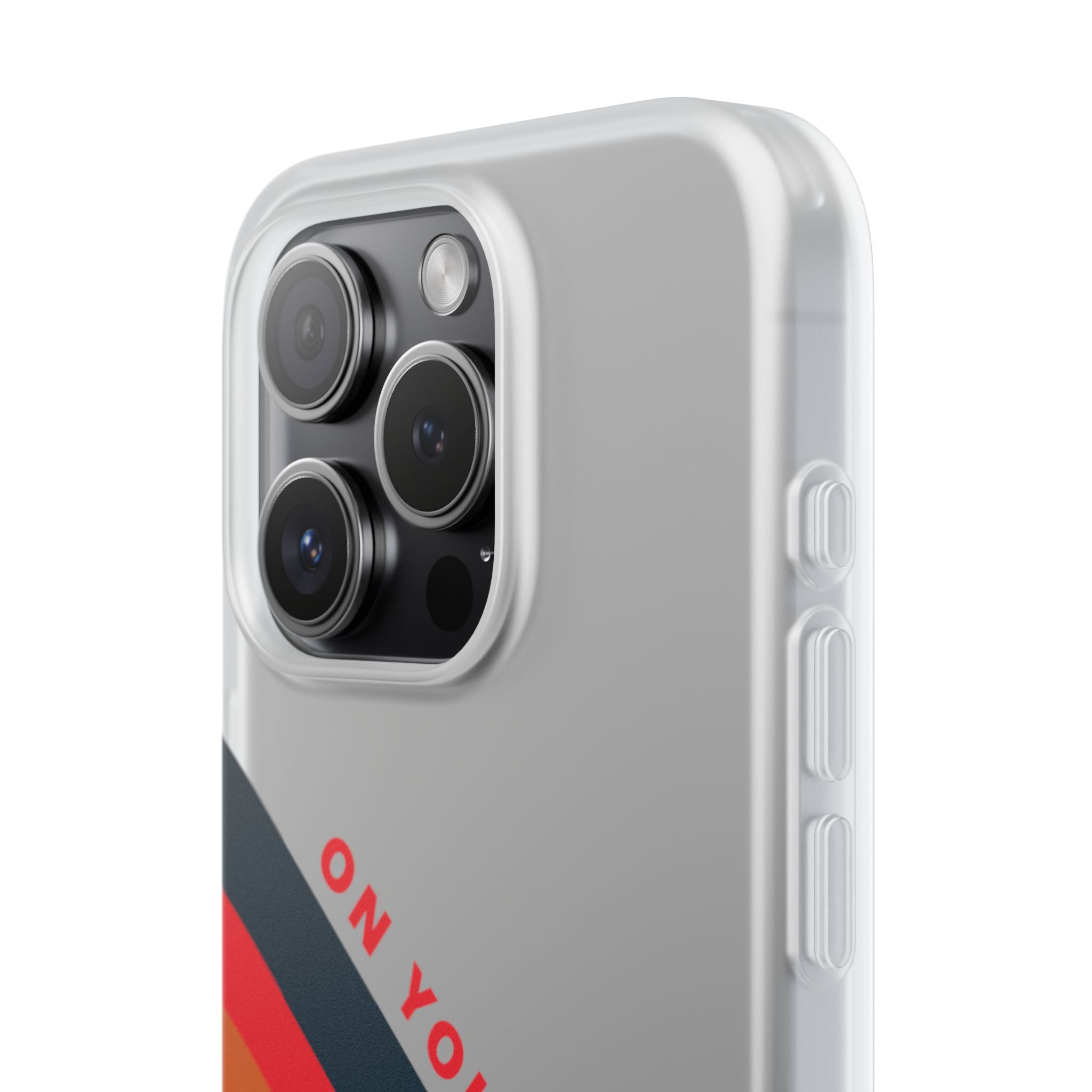 825 - On Your Mark Color Stripe Phone Case - iPhone and Samsung Galaxy