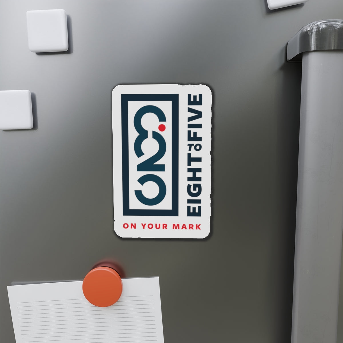 825 Color Logo Die-Cut Magnet