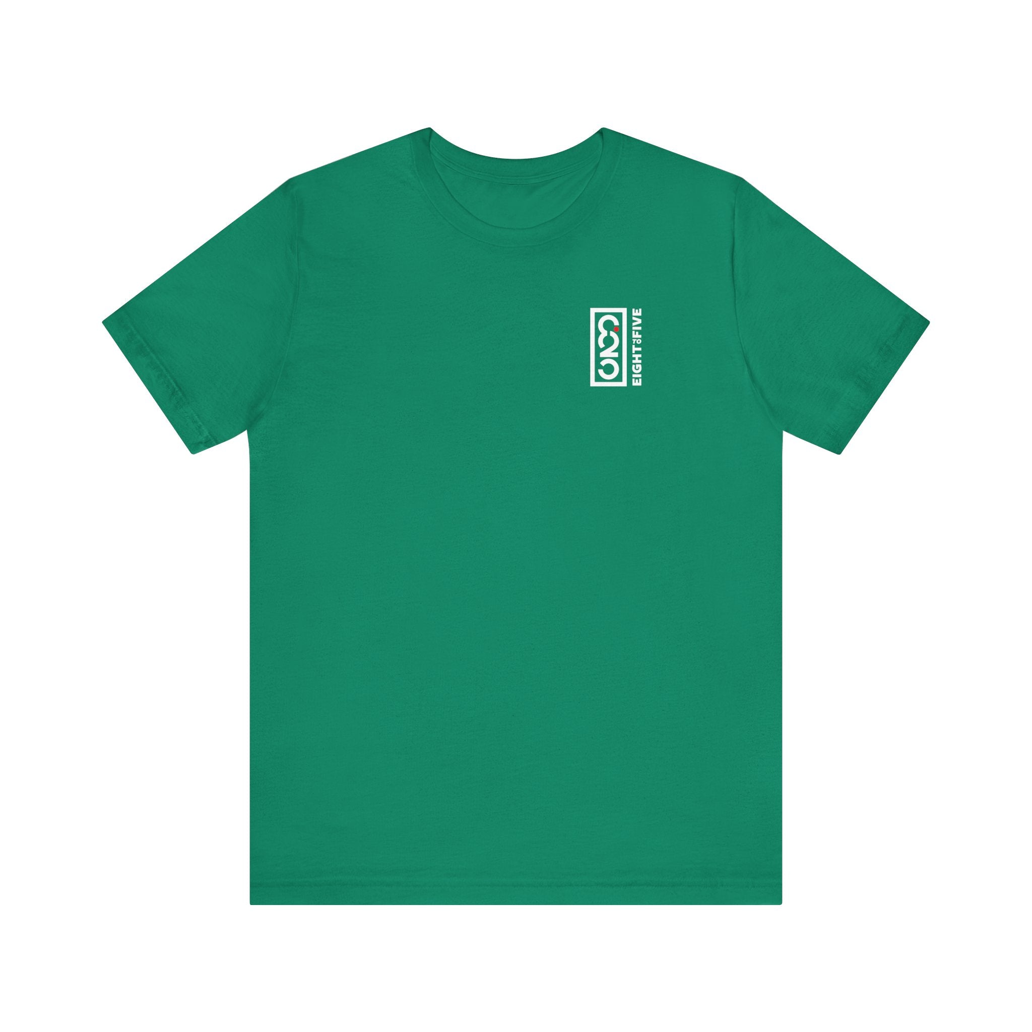 825 White Logo Red Dot Basic Tee Unisex