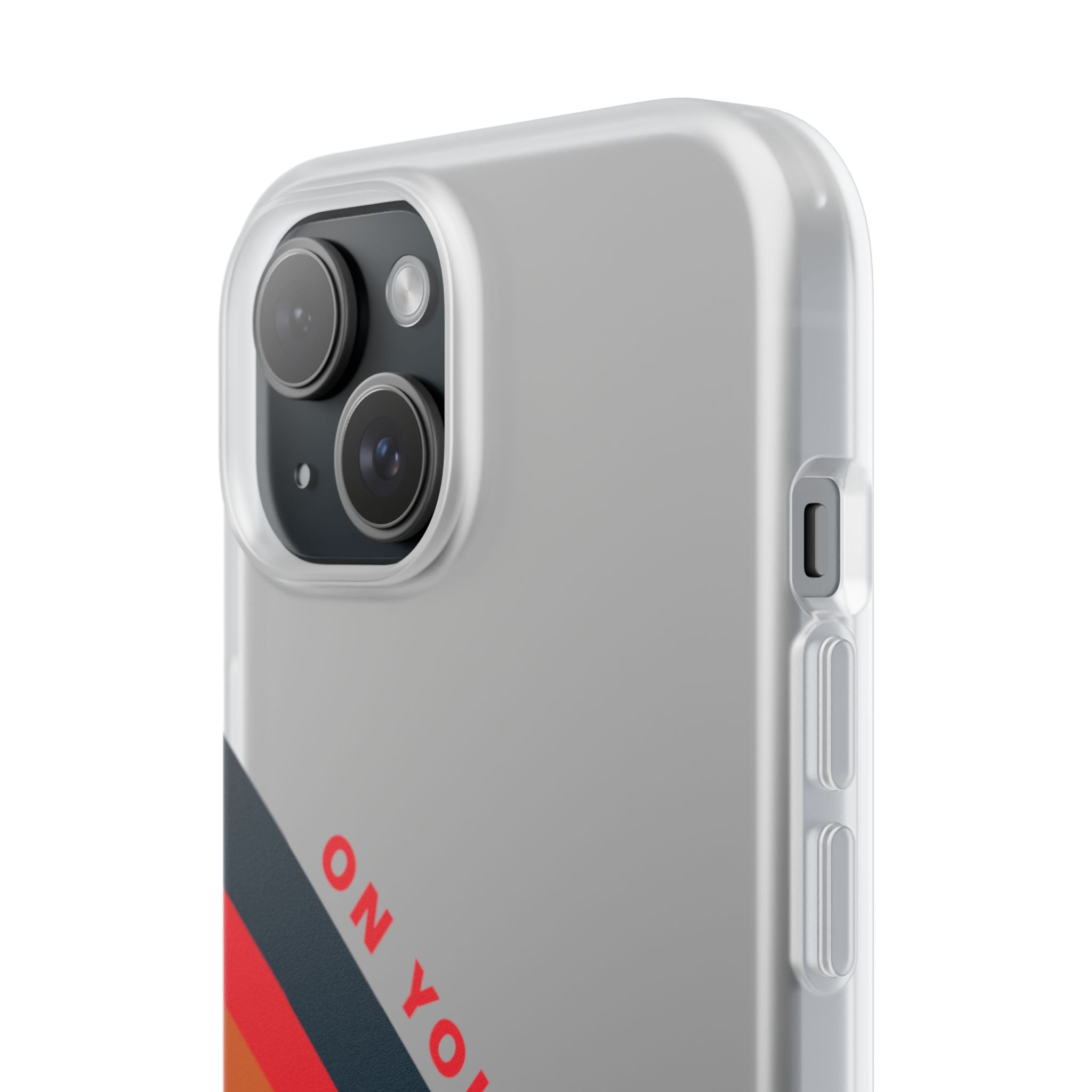 825 - On Your Mark Color Stripe Phone Case - iPhone and Samsung Galaxy