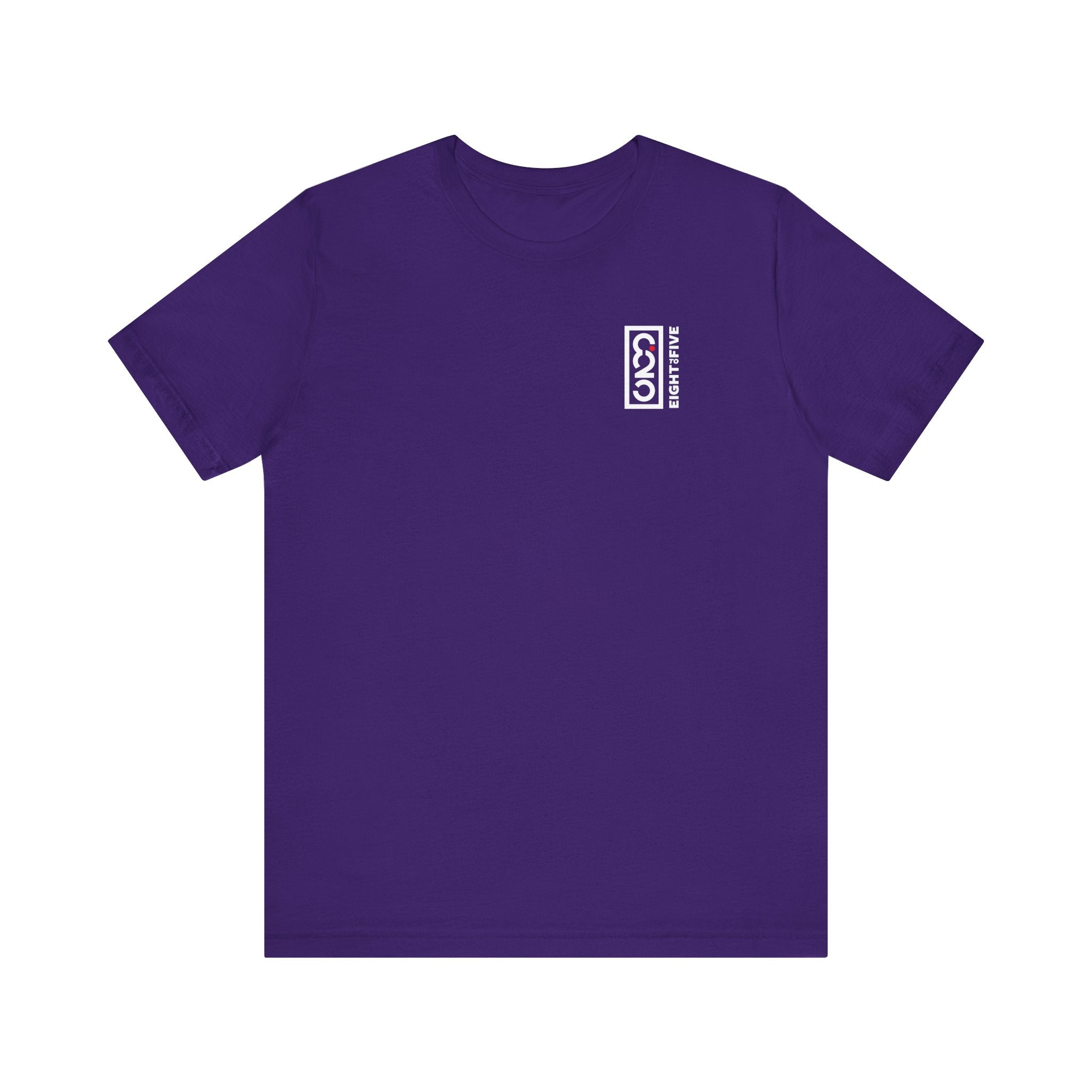 825 White Logo Red Dot Basic Tee Unisex