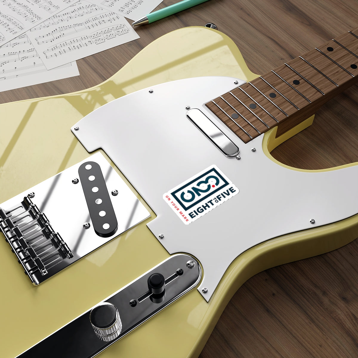 825 Color Logo Die-Cut Stickers