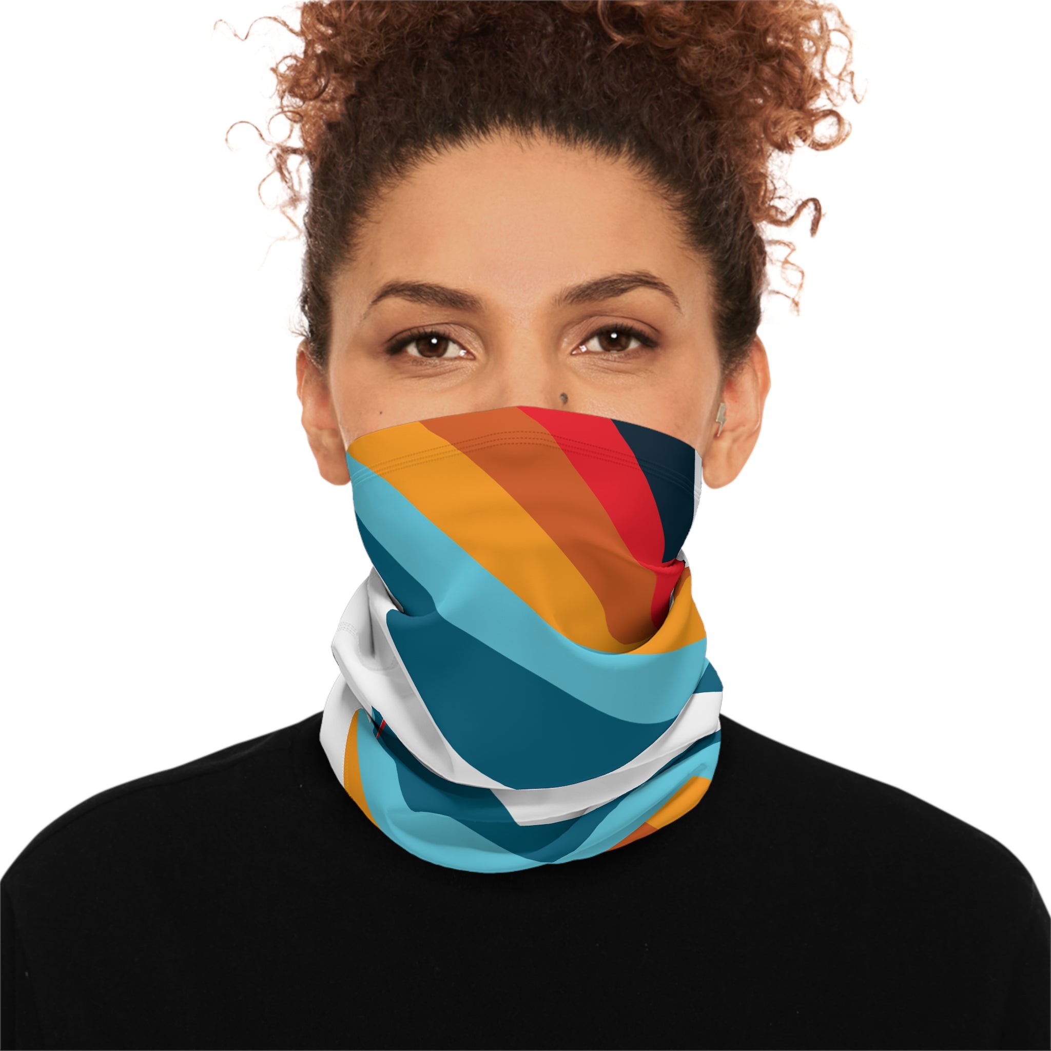 825 Color Stripe Winter Neck Gaiter