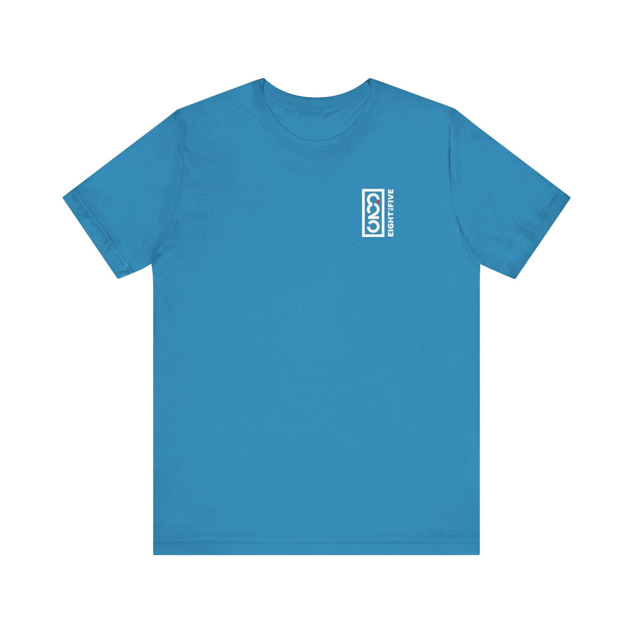 825 White Logo Red Dot Basic Tee Unisex