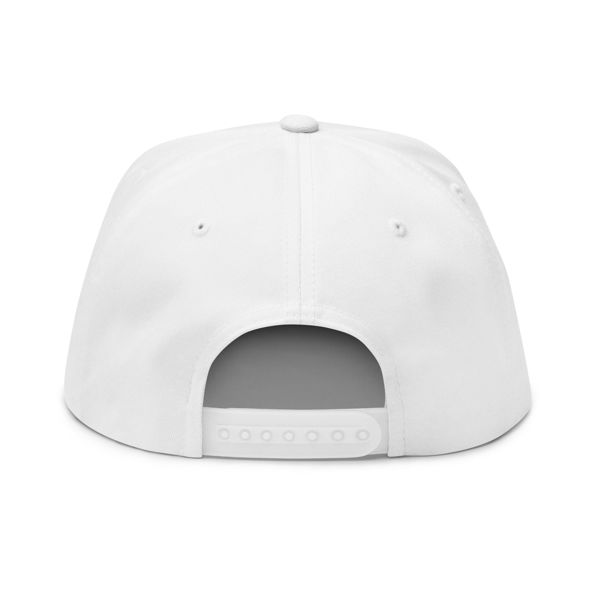 BAC Flat Bill Cap — Embroidered 'Hat Artist' Crest Snapback