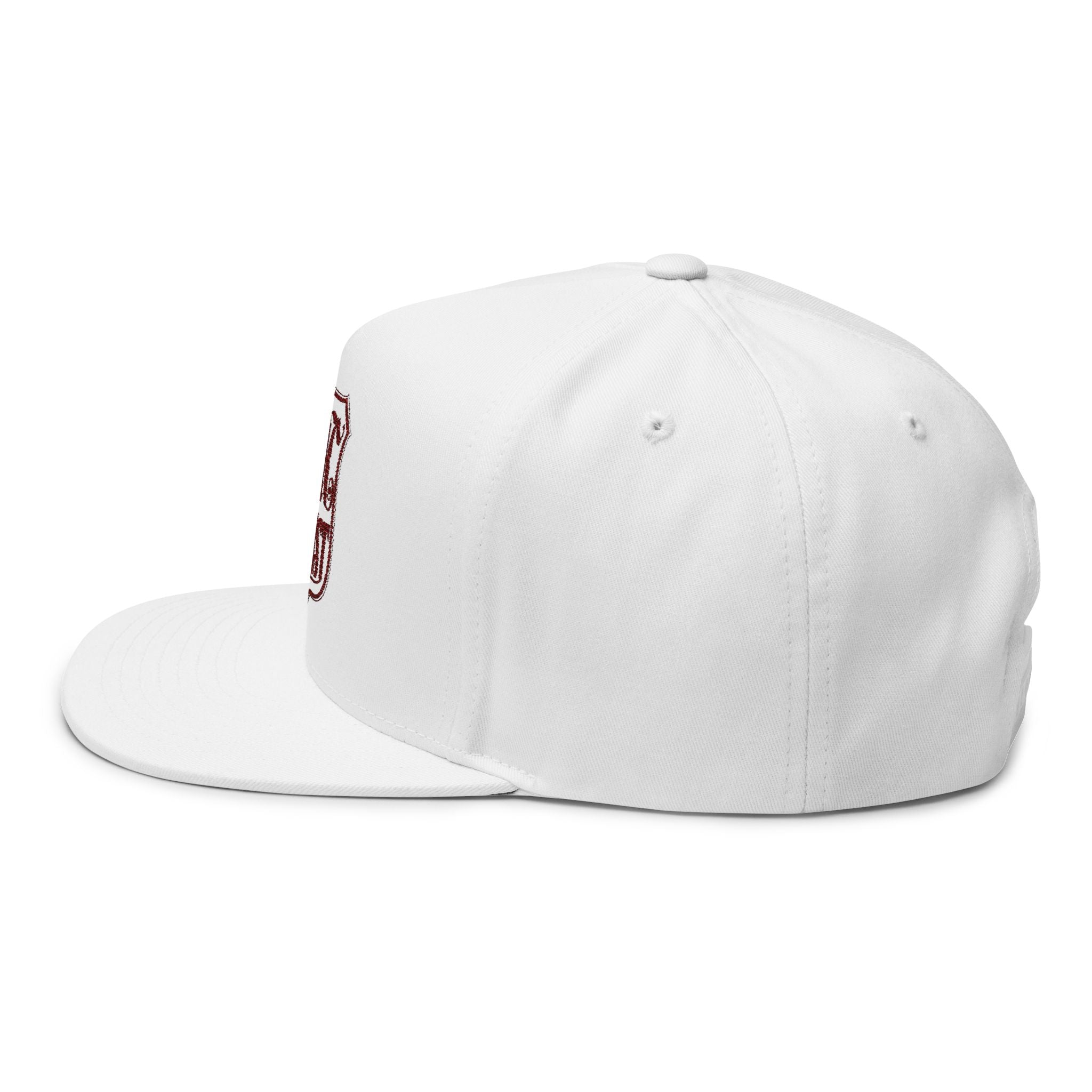 BAC Flat Bill Cap — Embroidered 'Hat Artist' Crest Snapback