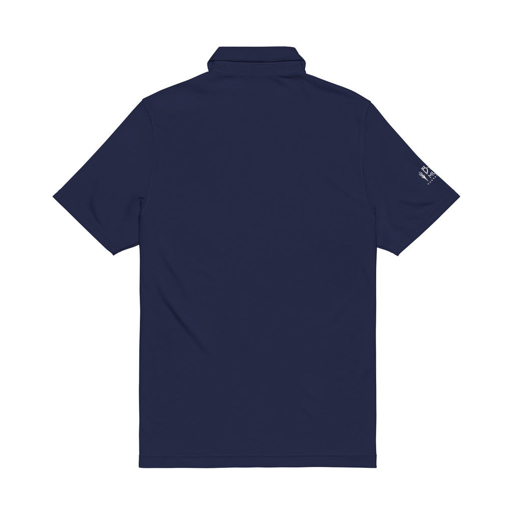 Embroidered White Men's Polo Shirt — Under Armour Performance Golf Polo