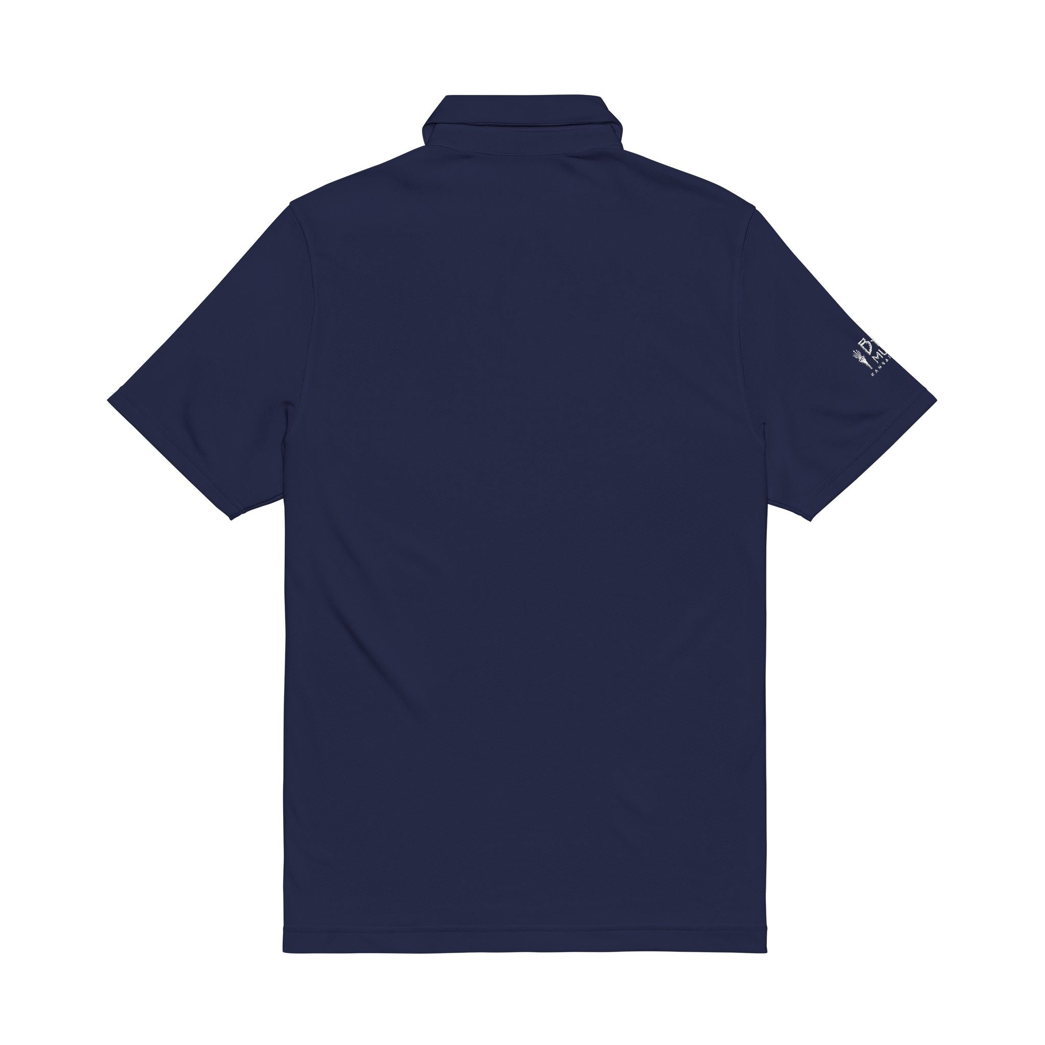 Embroidered White Men's Polo Shirt — Under Armour Performance Golf Polo