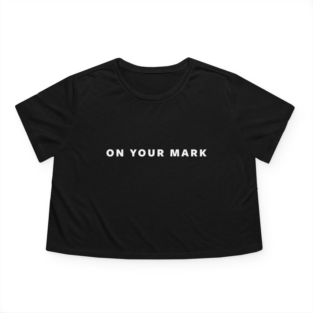 On Your Mark Cropped Tee