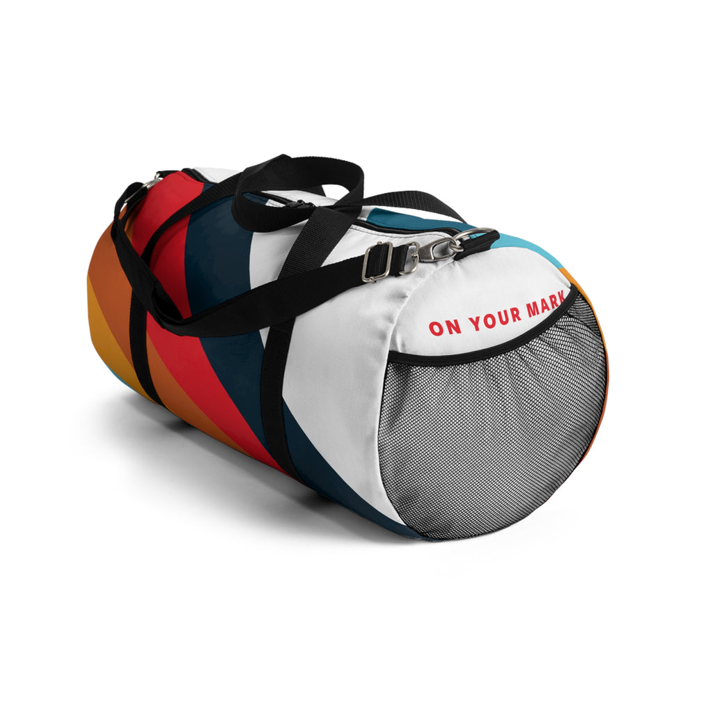 825 Color Striped Duffel Bag