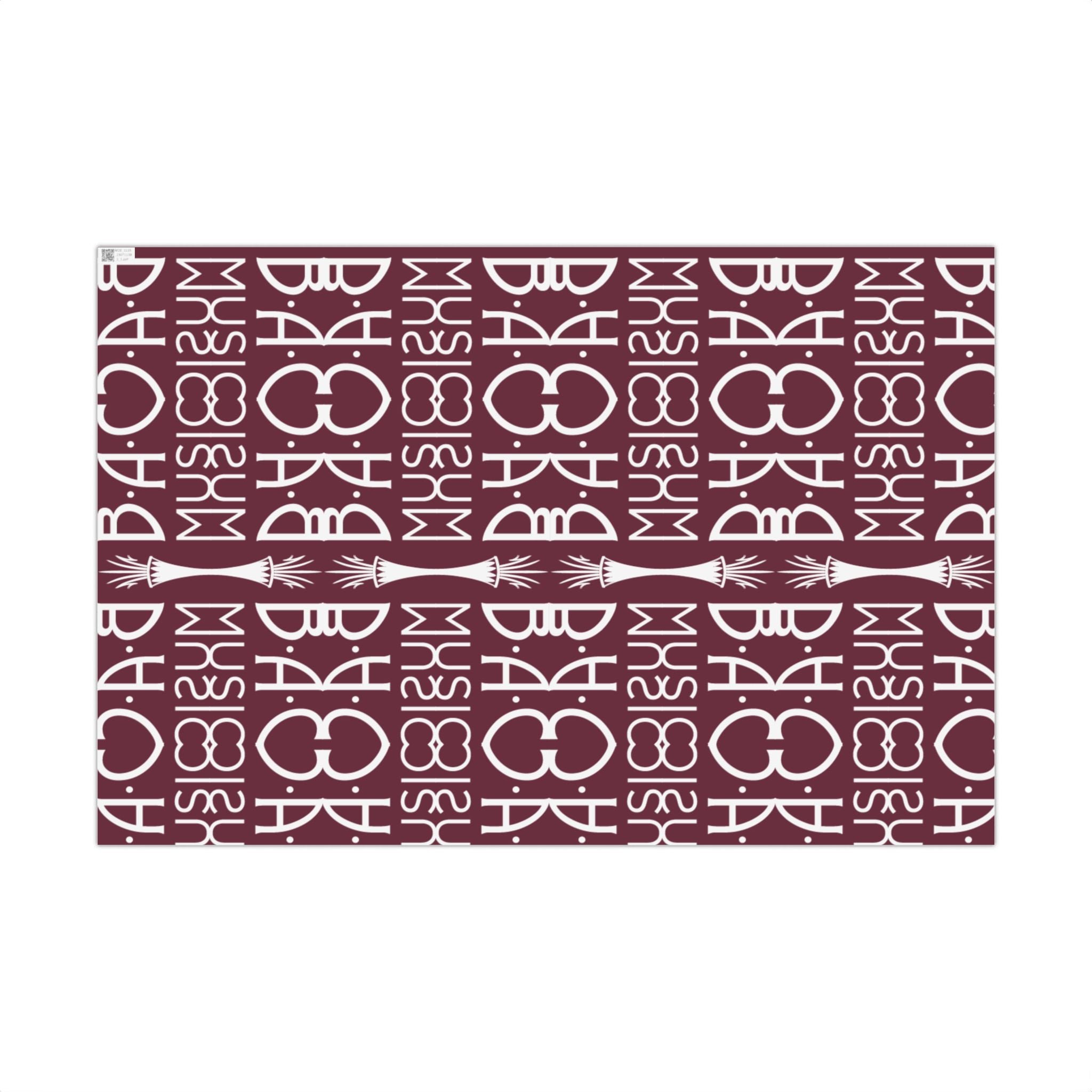 BAC Music Wrapping Paper