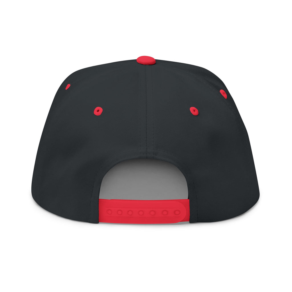 BAC Flat Bill Cap — Embroidered 'Hat Artist' Crest Snapback