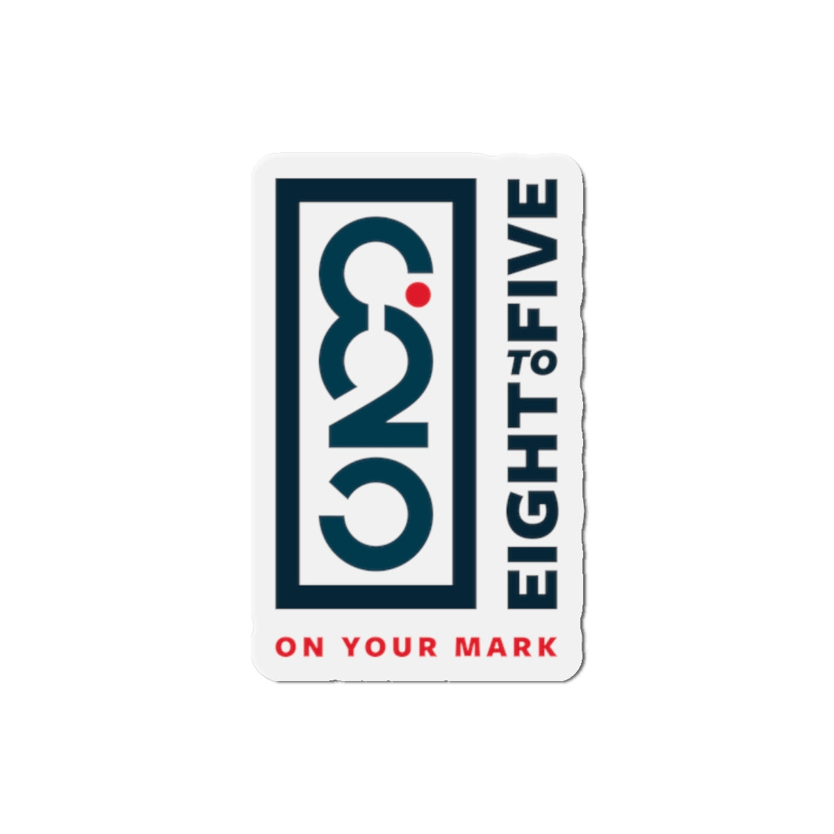 825 Color Logo Die-Cut Magnet