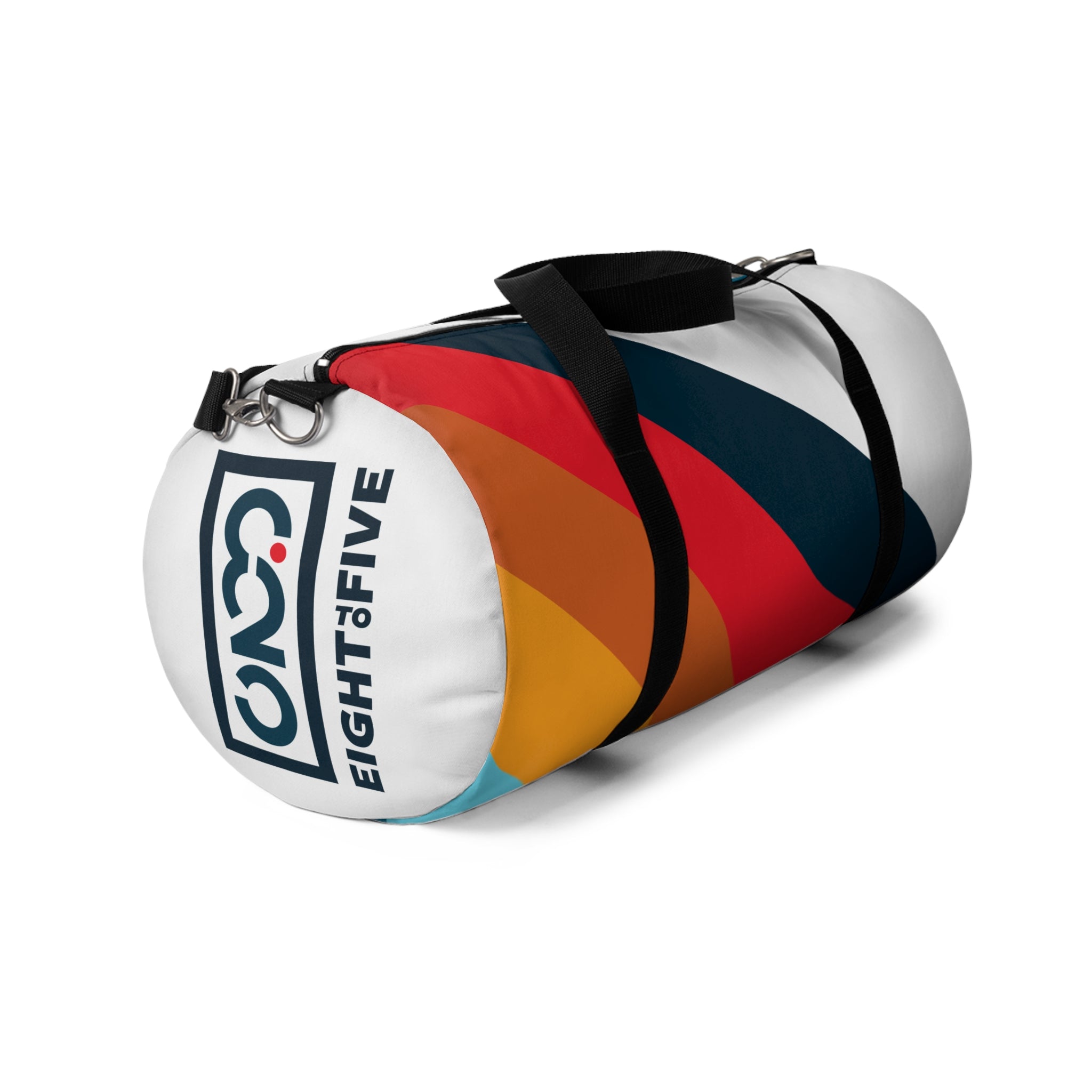 825 Color Striped Duffel Bag