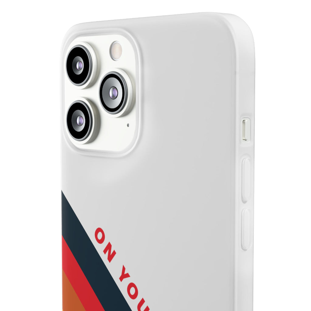 825 - On Your Mark Color Stripe Phone Case - iPhone and Samsung Galaxy