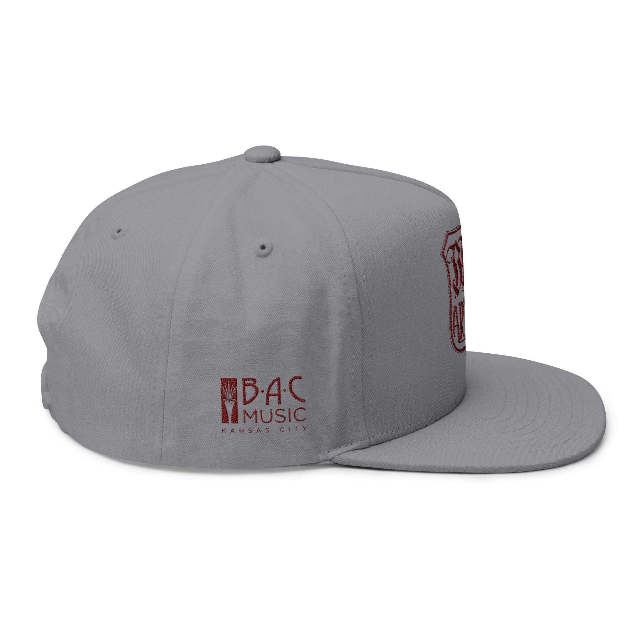 BAC Flat Bill Cap — Embroidered 'Hat Artist' Crest Snapback