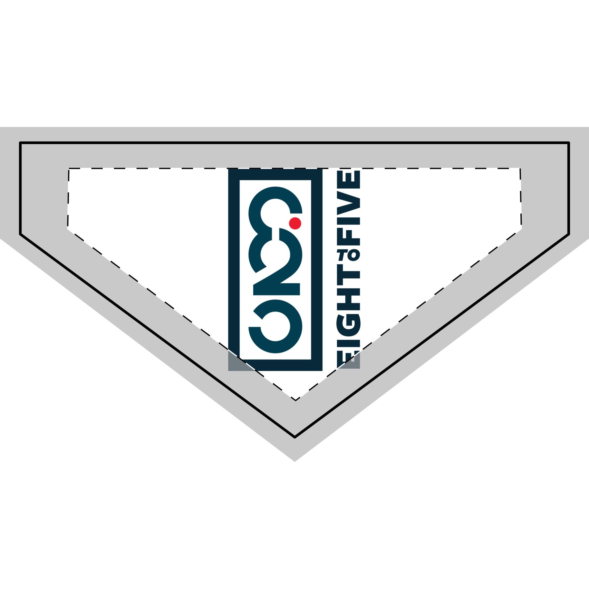 825 Color Logo Clip-on Pet Bandana