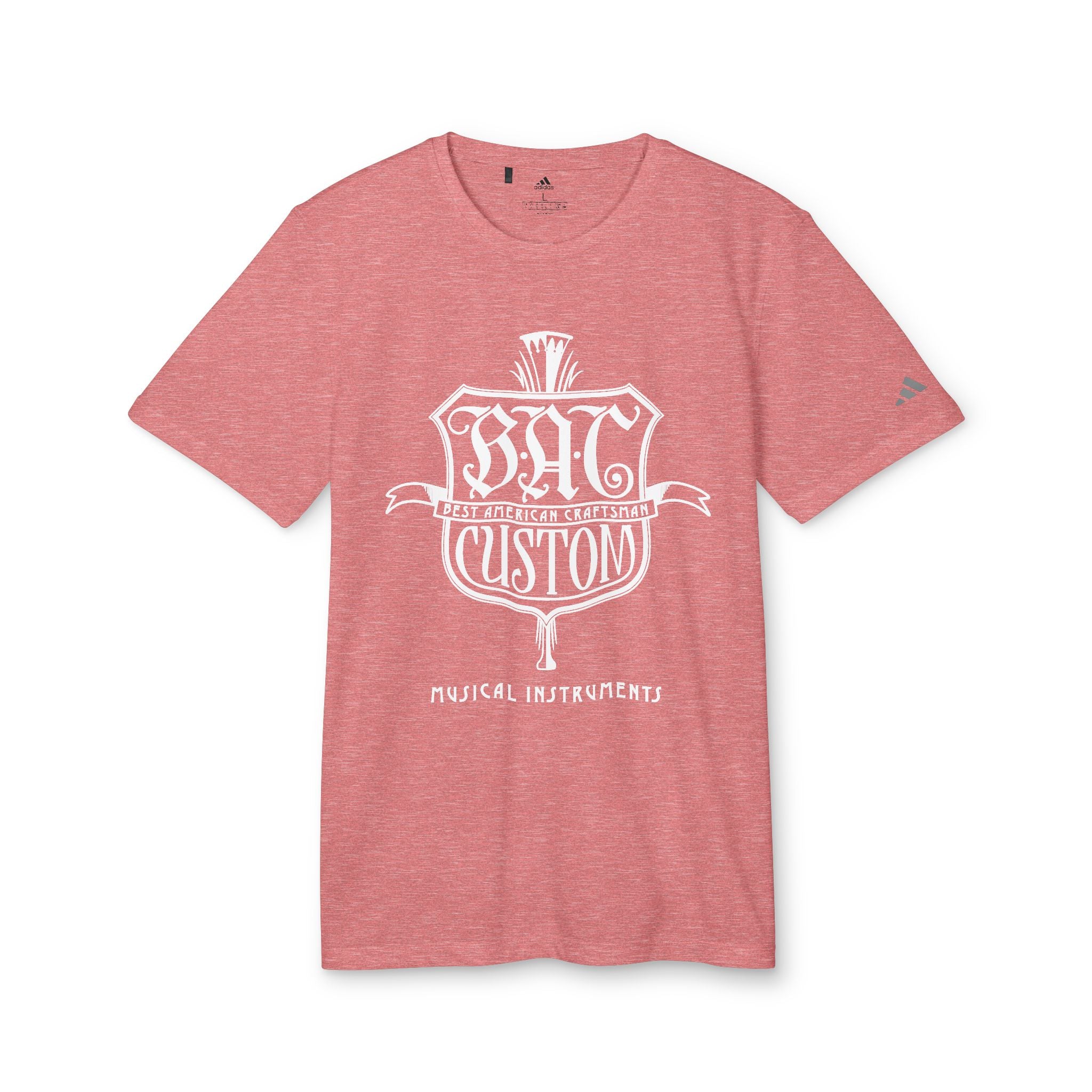 BAC Custom Music Shield T-Shirt — 'Band Custom' Vintage Instrument Graphic