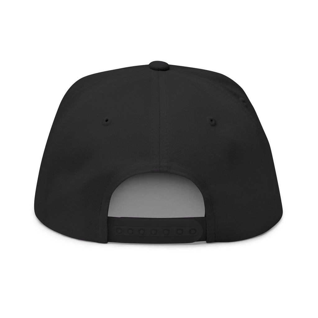 BAC Flat Bill Cap — Embroidered 'Hat Artist' Crest Snapback