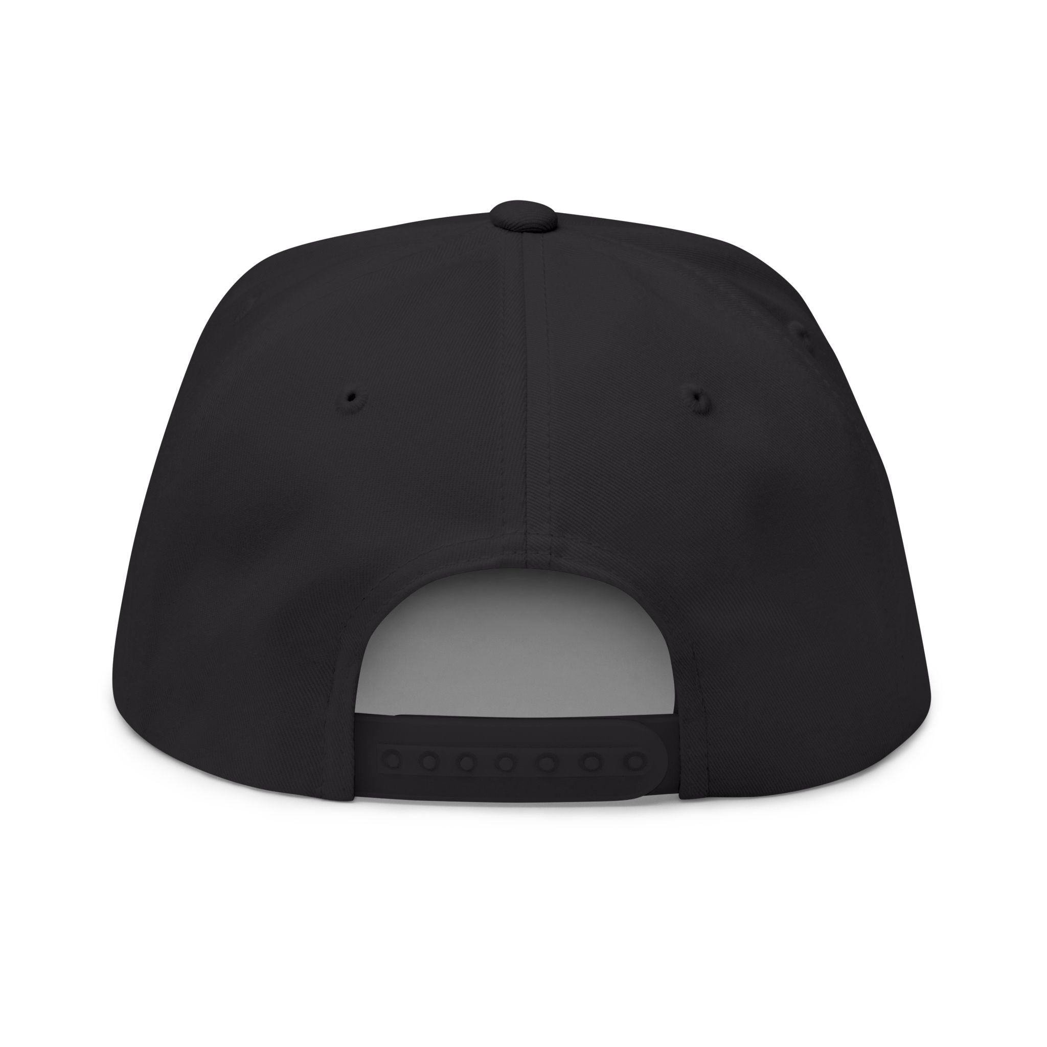BAC Flat Bill Cap — Embroidered 'Hat Artist' Crest Snapback