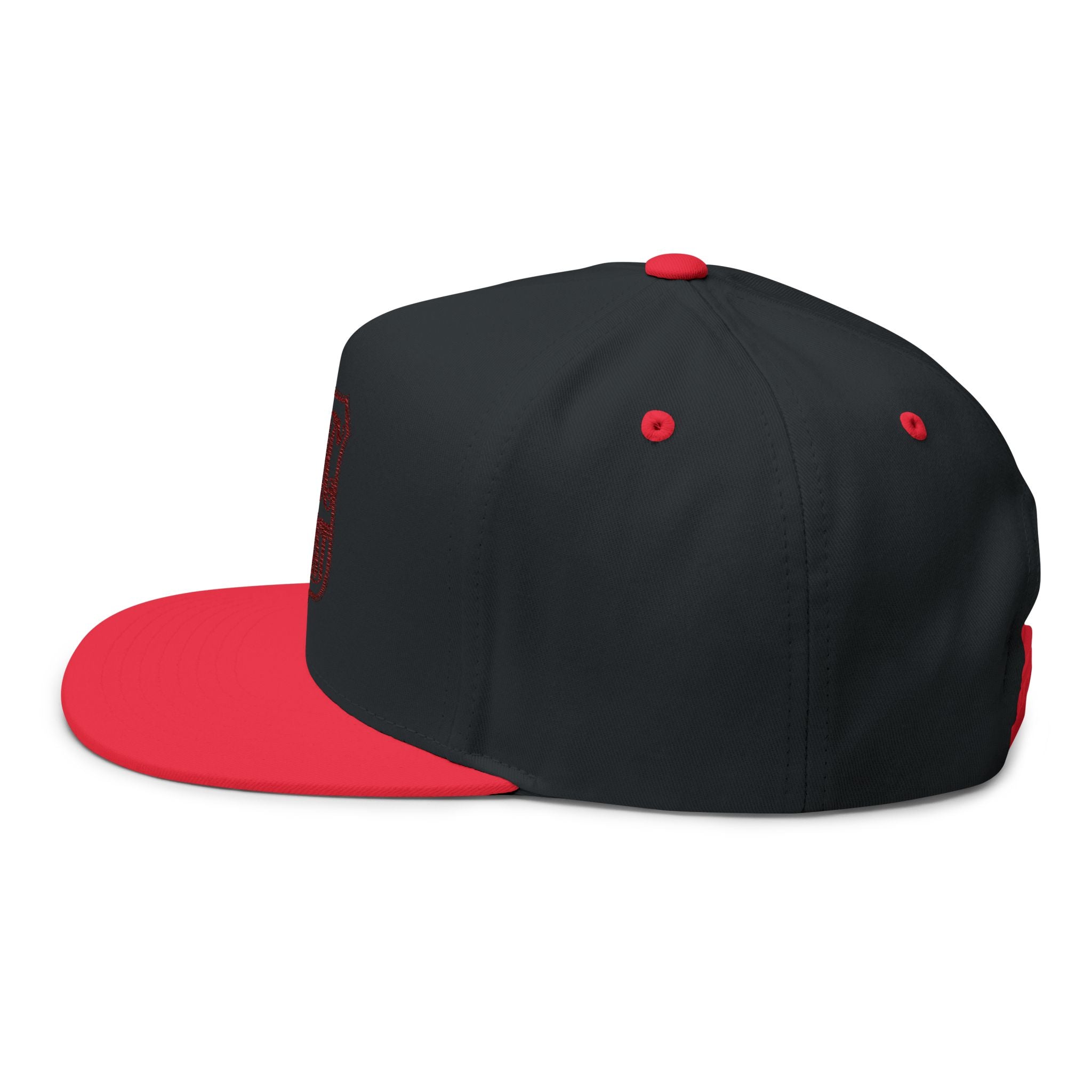 BAC Flat Bill Cap — Embroidered 'Hat Artist' Crest Snapback