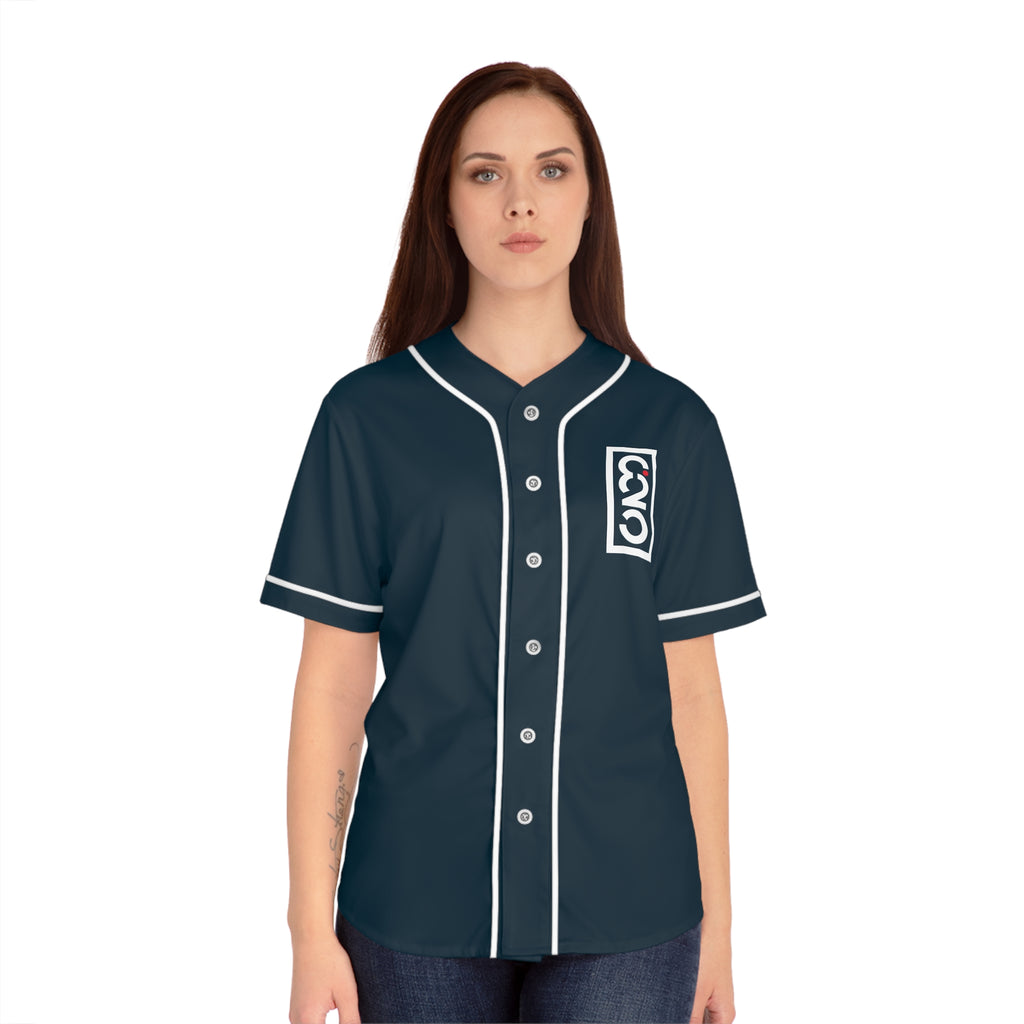 825 Women's White Logo Baseball Jersey