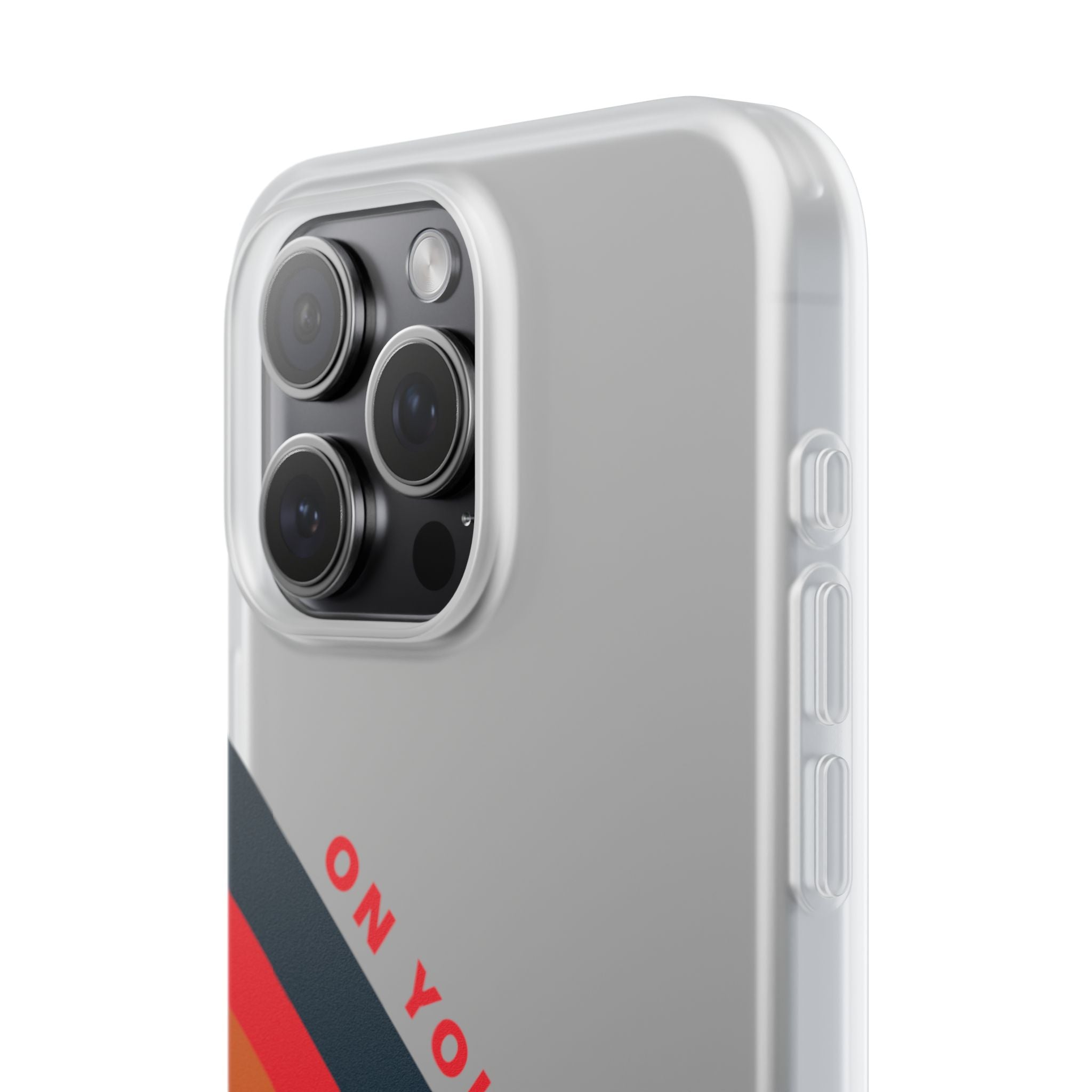 825 - On Your Mark Color Stripe Phone Case - iPhone and Samsung Galaxy