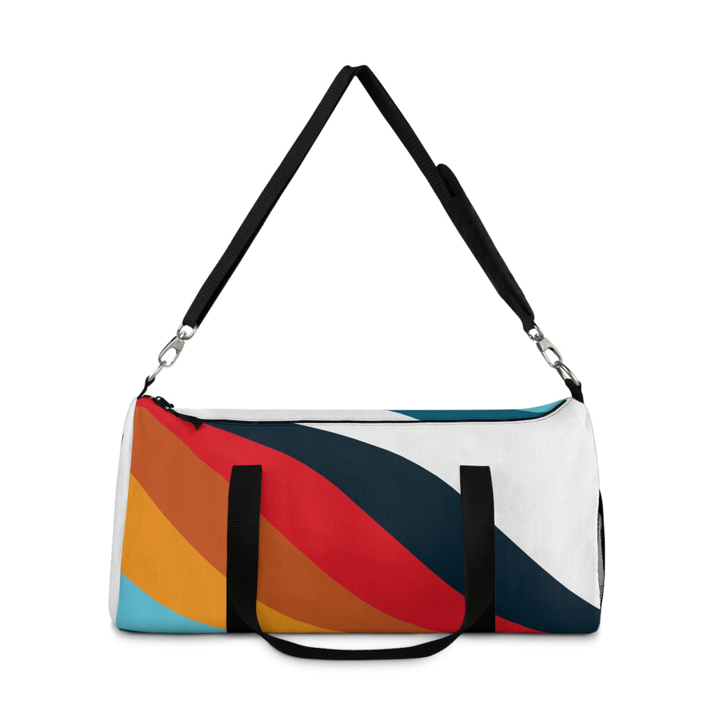 825 Color Striped Duffel Bag