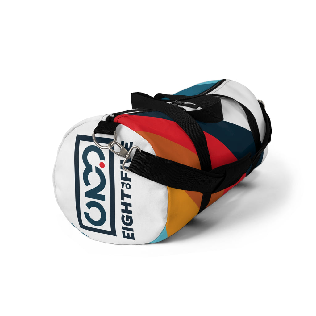 825 Color Striped Duffel Bag