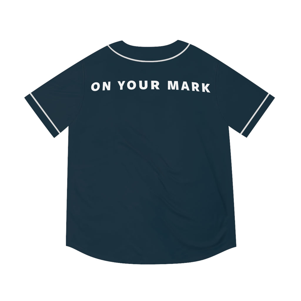 825 Men's White Logo Baseball Jersey