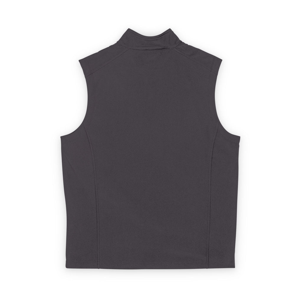 BAC Mens Soft Shell Vest — PBC Cross Country Logo