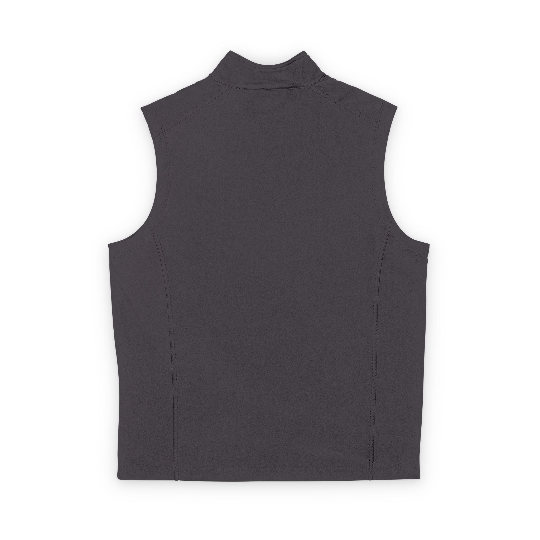 BAC Mens Soft Shell Vest — PBC Cross Country Logo