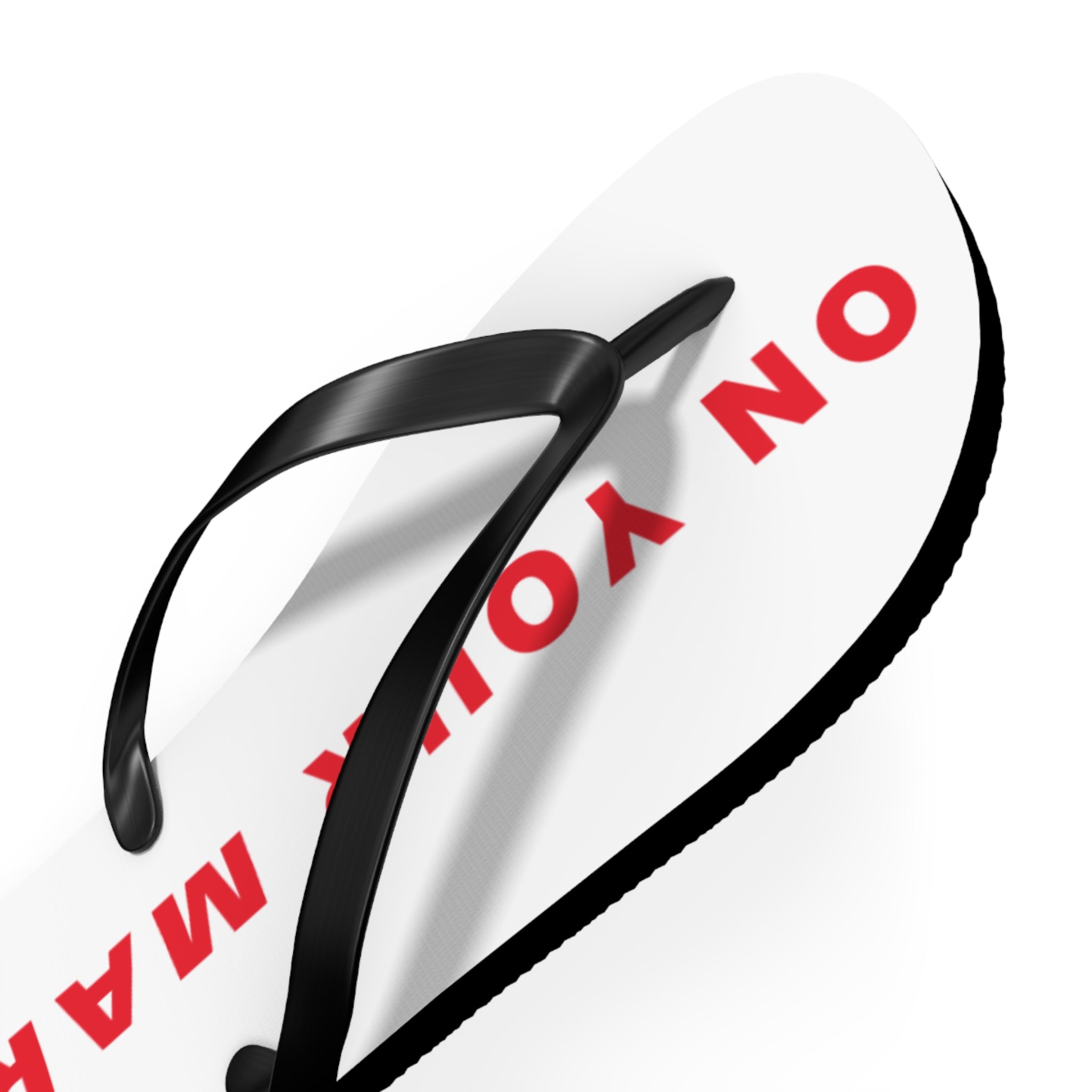 825 On Your Mark Flip Flops Unisex