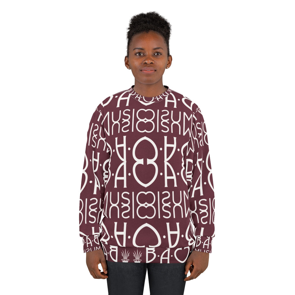 BAC Logo All-Over-Print Sweatshirt