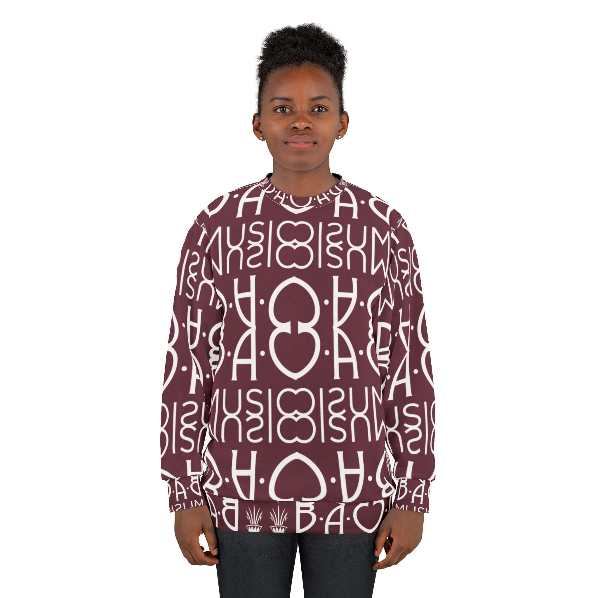 BAC Logo All-Over-Print Sweatshirt