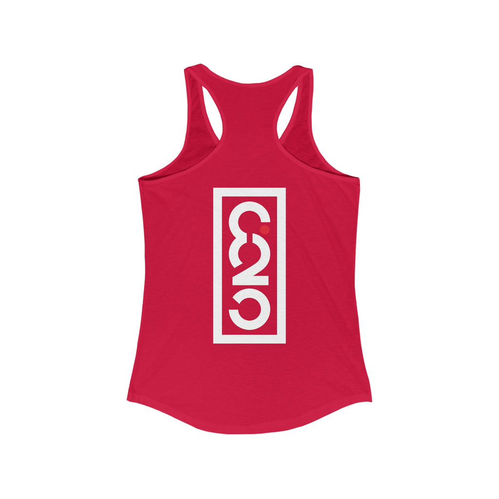 On Your Mark Racerback Tank