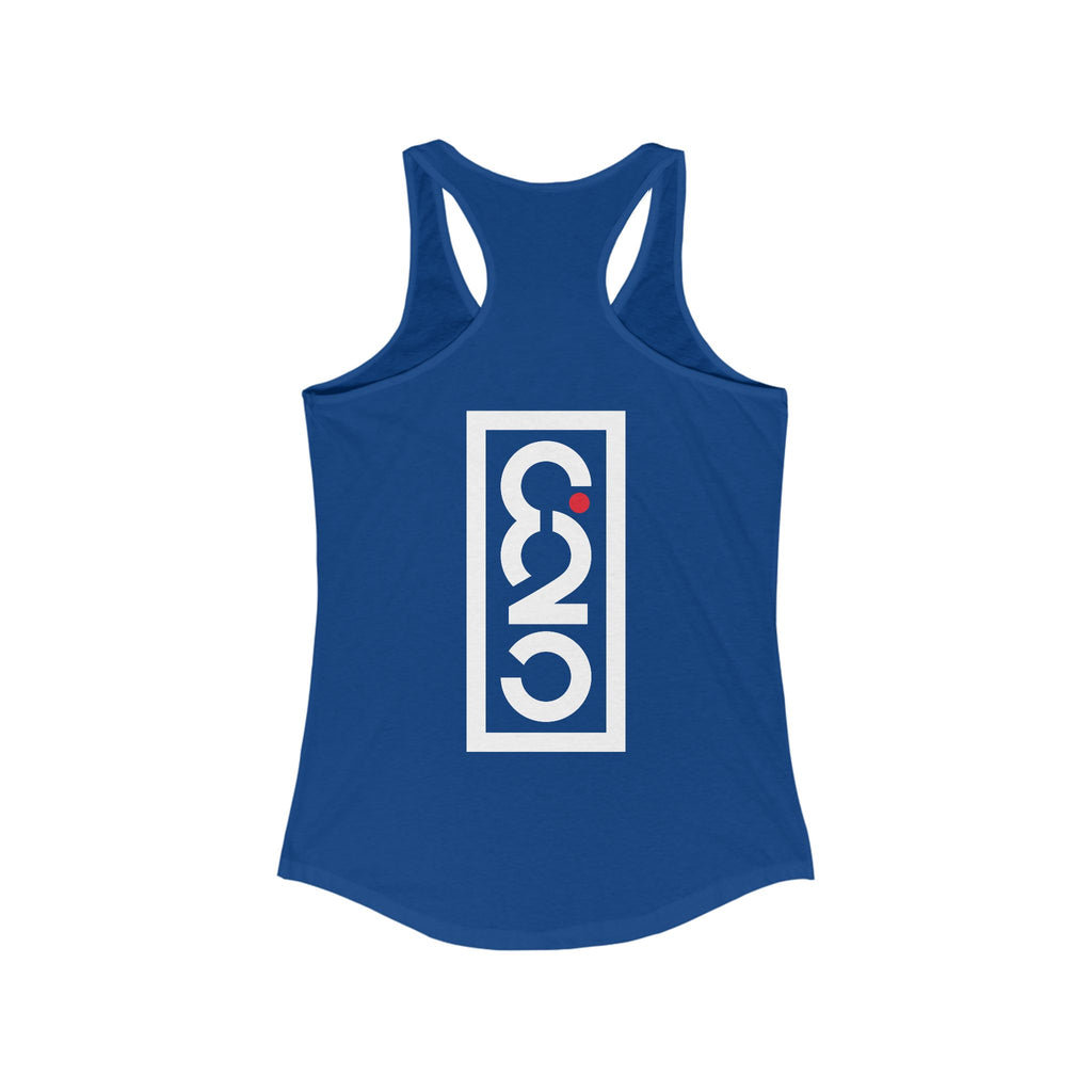On Your Mark Racerback Tank
