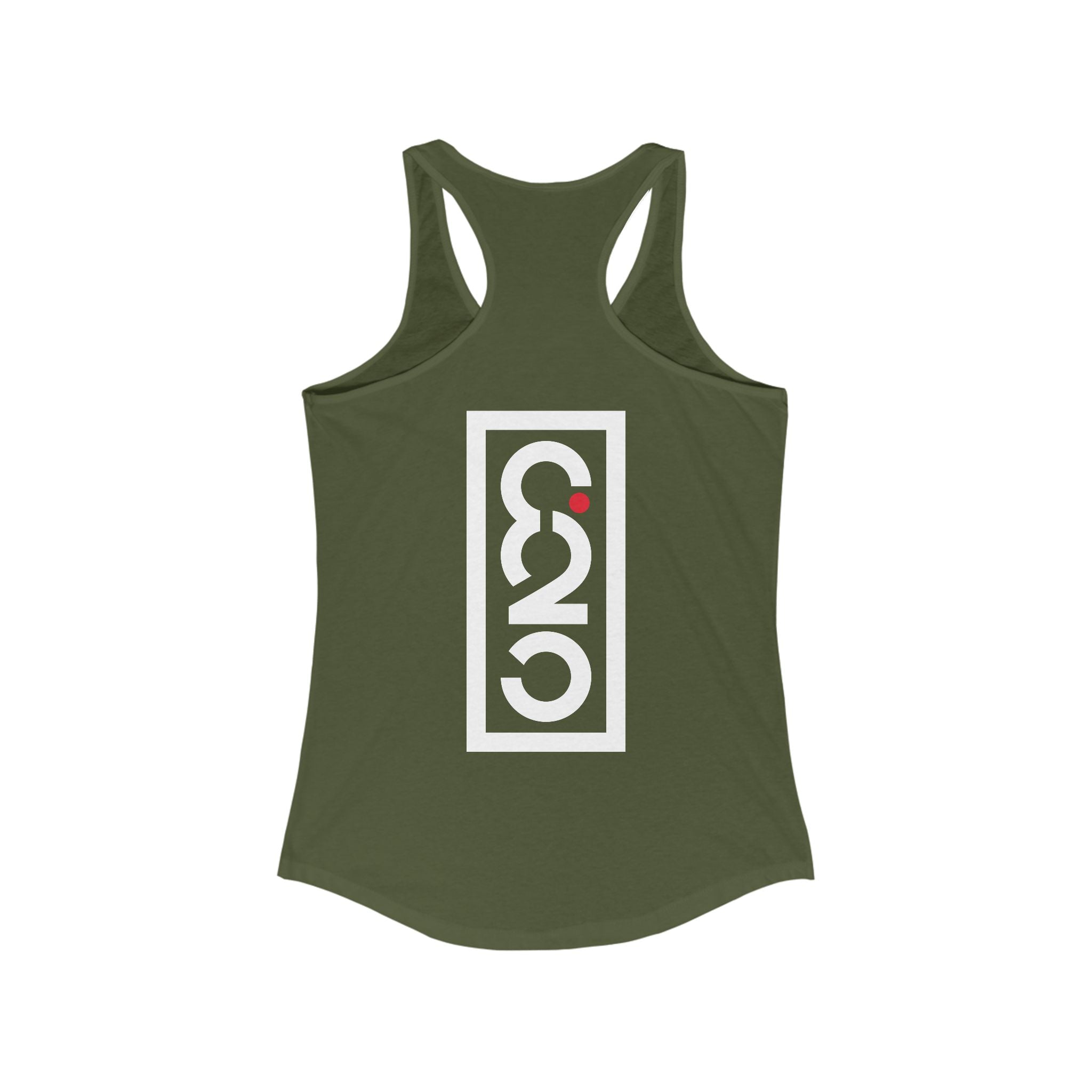 On Your Mark Racerback Tank