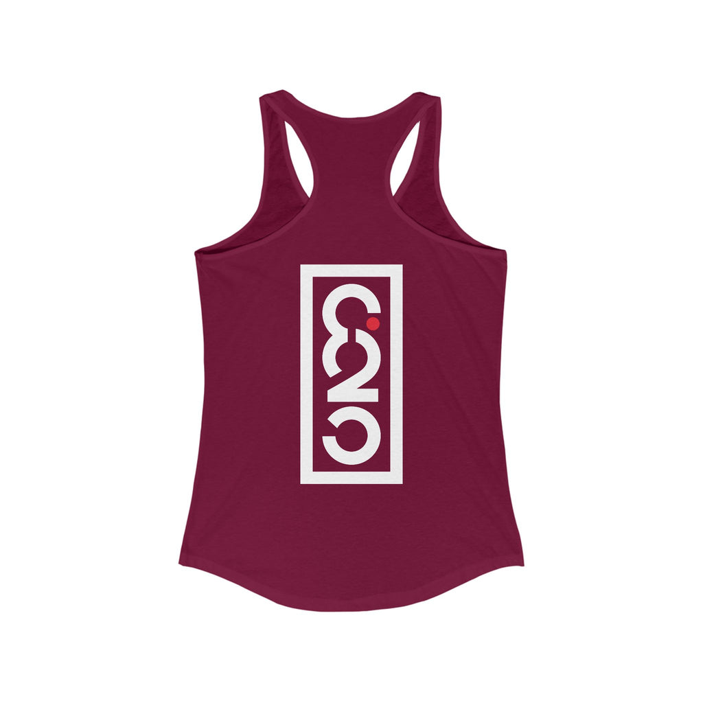 On Your Mark Racerback Tank