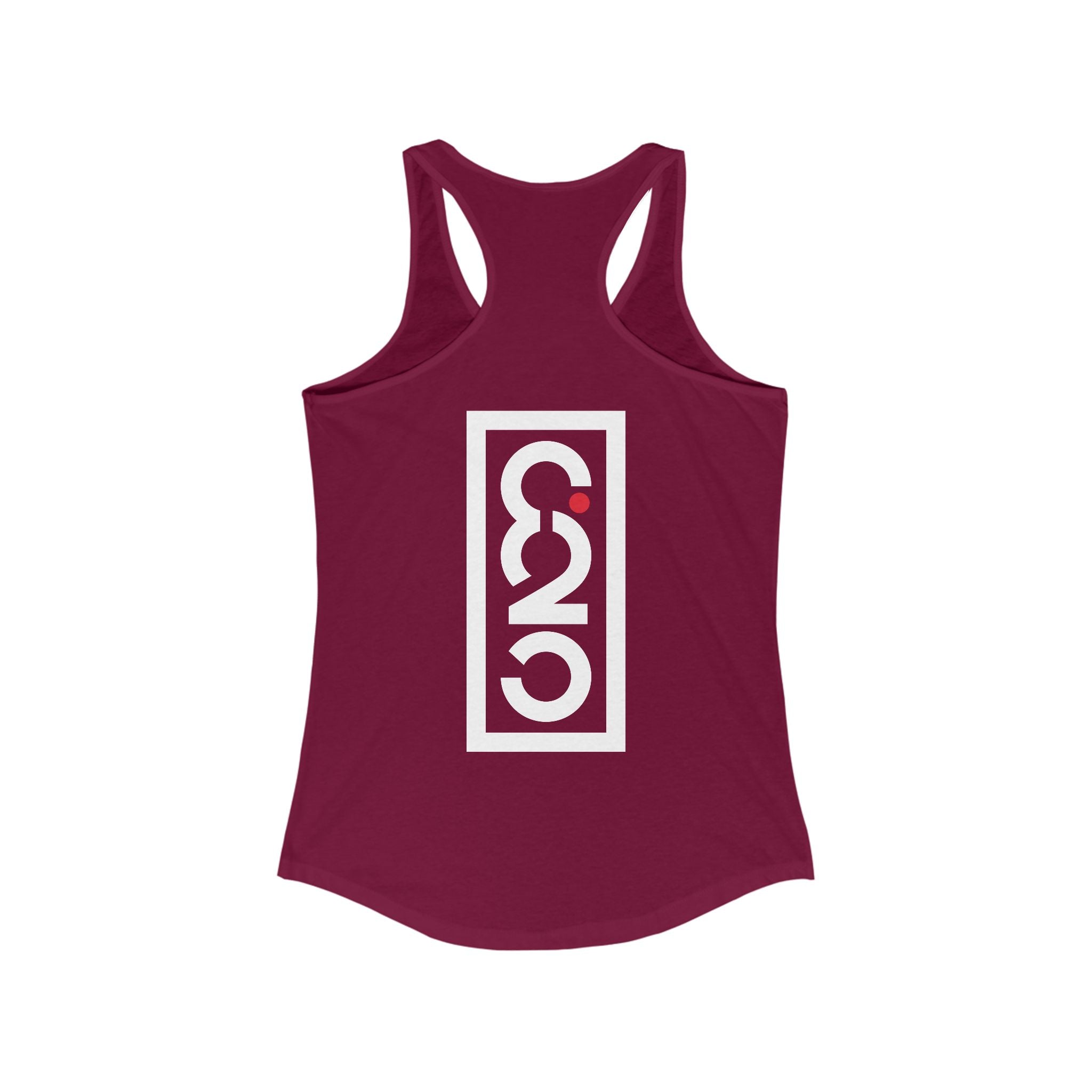 On Your Mark Racerback Tank