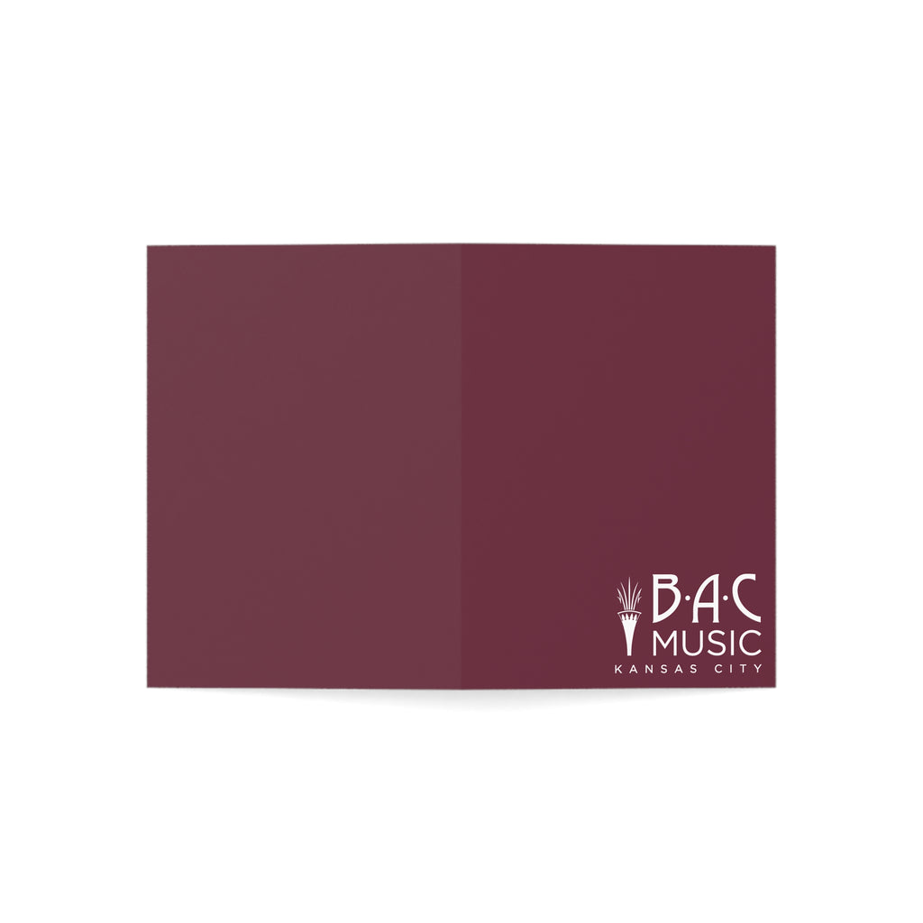 BAC Greeting/TY/Note Cards — (Pack of 1/10/30/50)