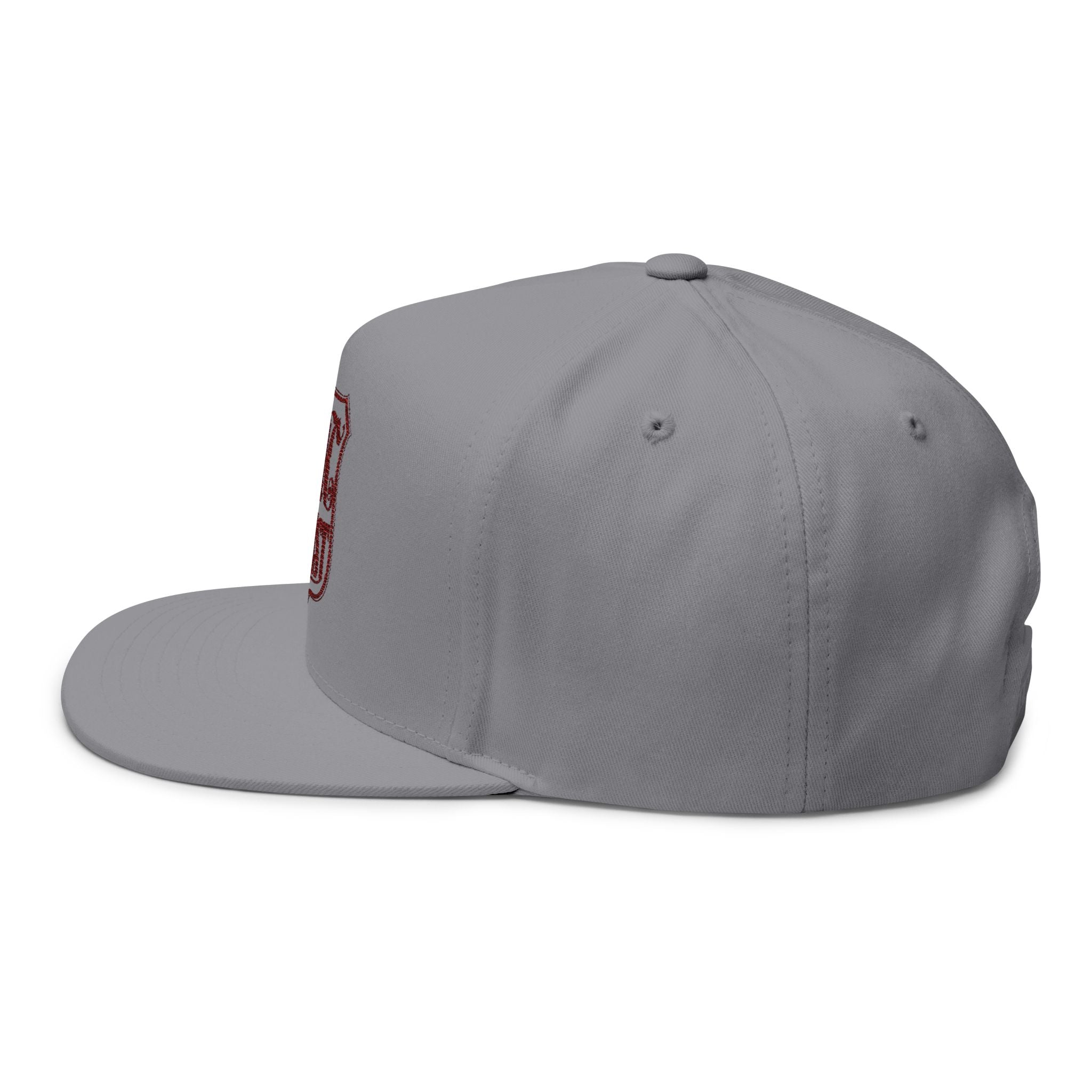 BAC Flat Bill Cap — Embroidered 'Hat Artist' Crest Snapback