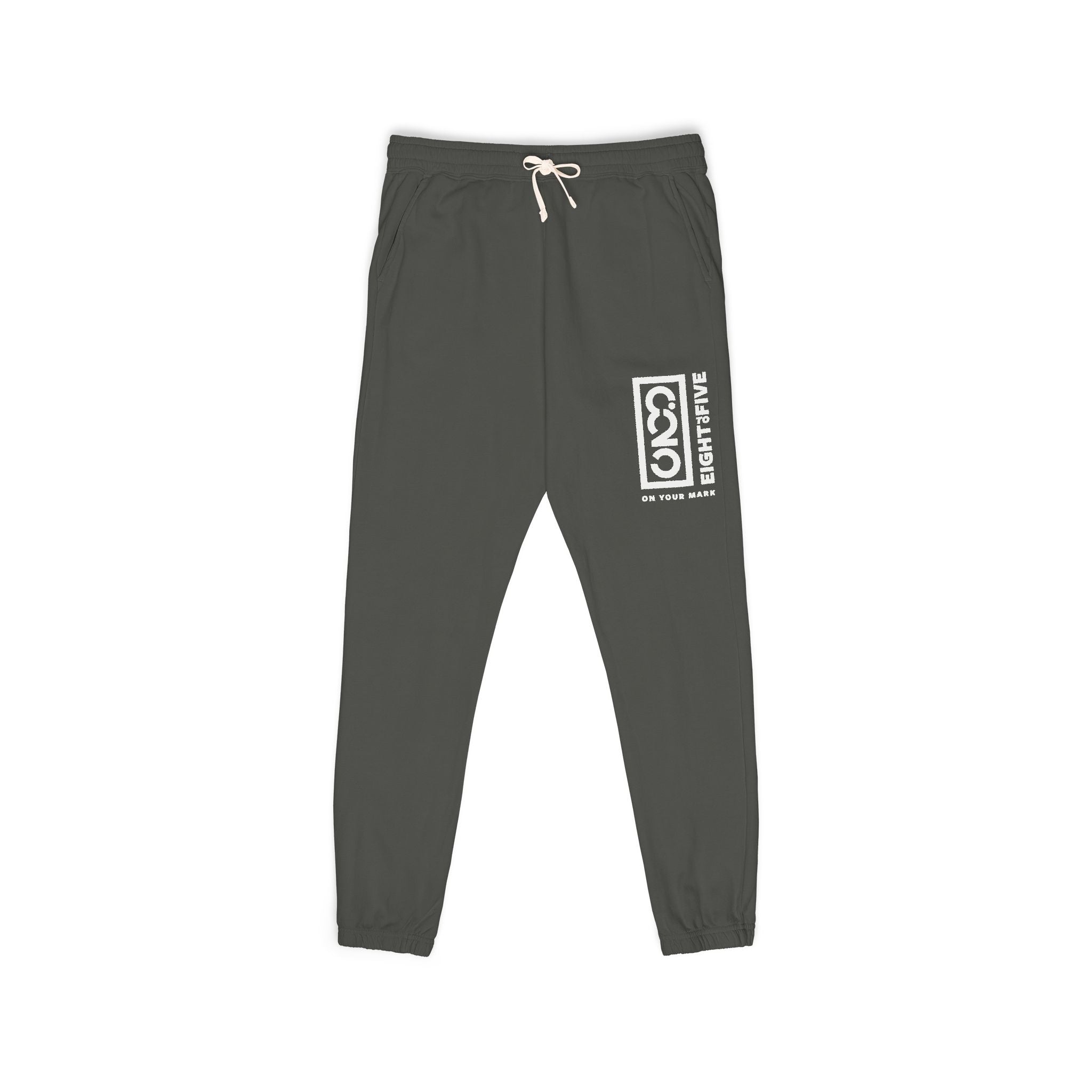 825 White Logo Sweatpants