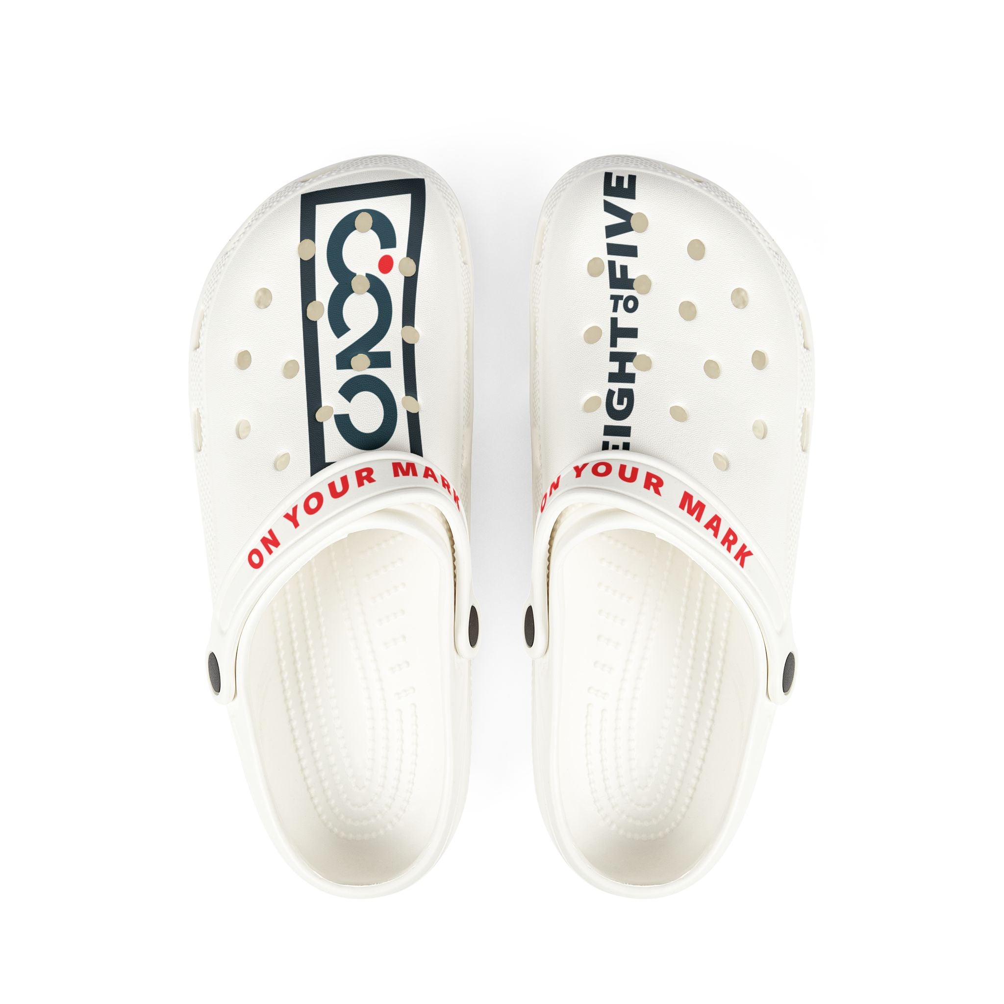 825 Color Logo EVA Foam Clogs Unisex