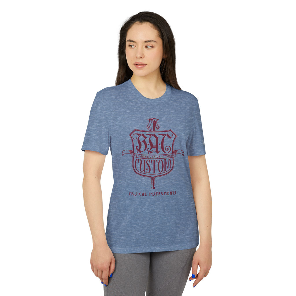 BAC Custom Music Shield T-Shirt — 'Band Custom' Vintage Instrument Graphic