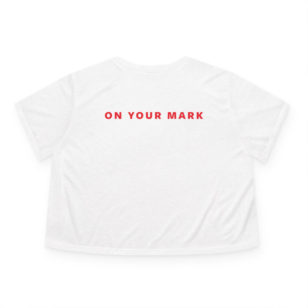 825 Color Logo Flowy Cropped Tee